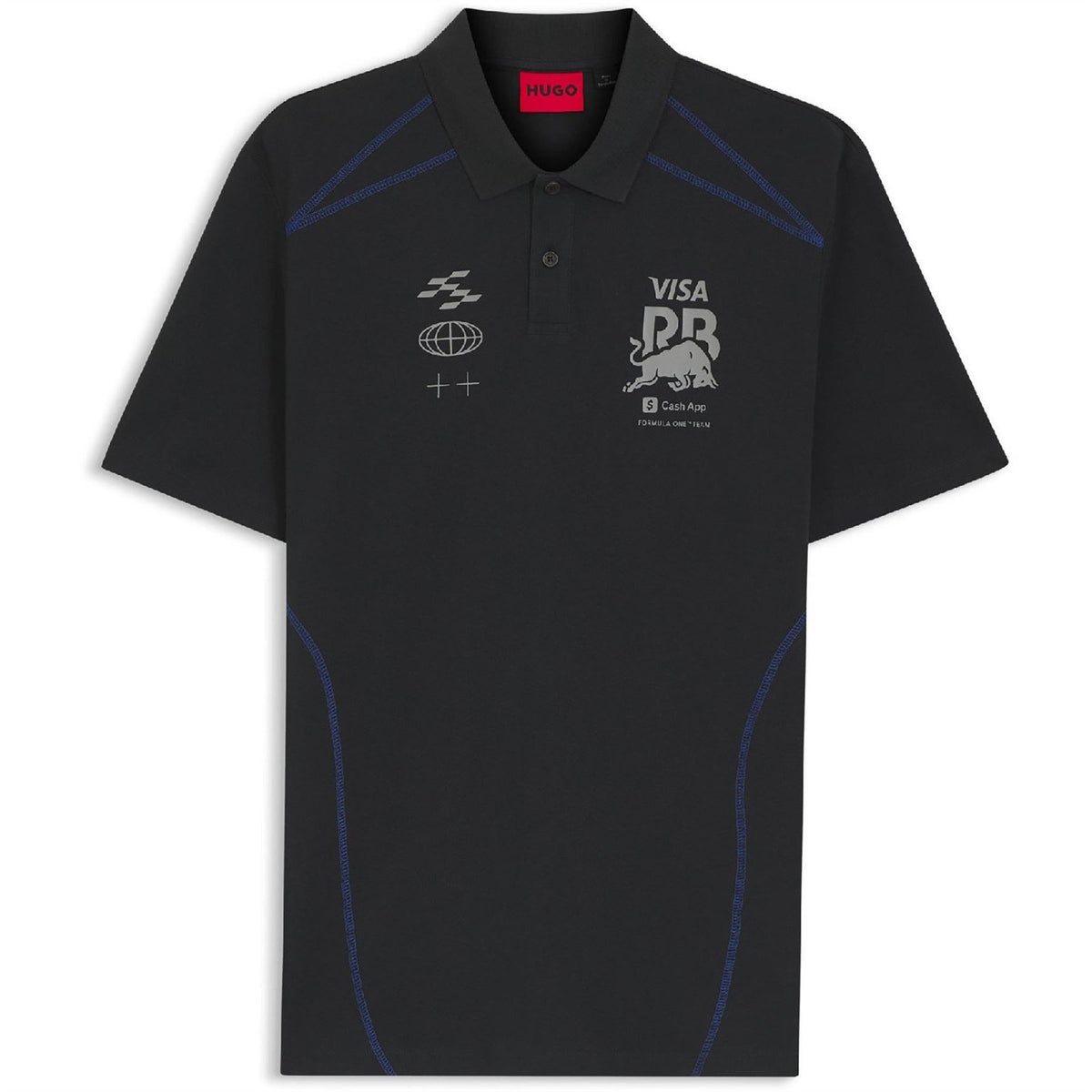 Hugo Regular Fit Collared Neck Short Sleeve Logo Print Shirt