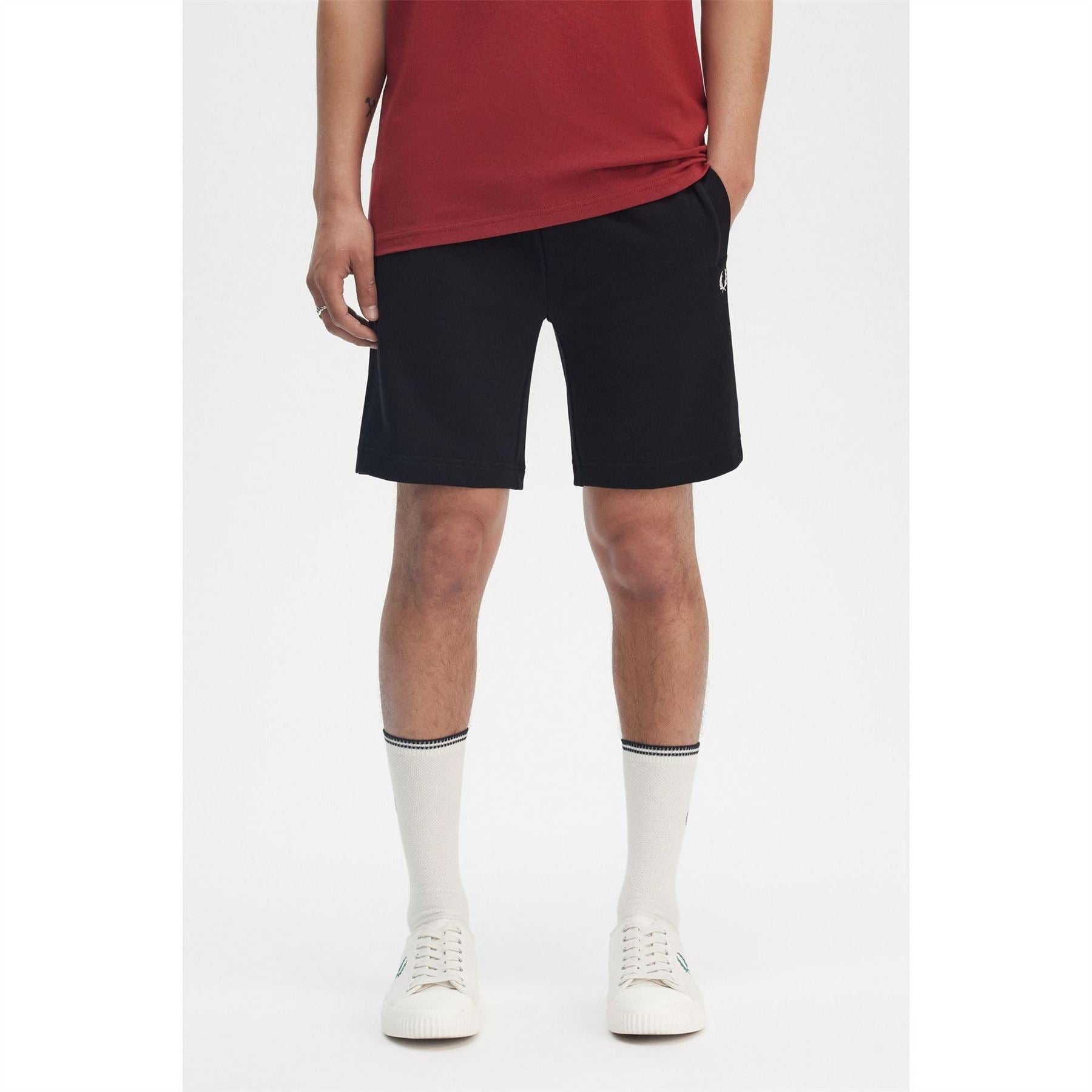 Fred Perry Fleece Jogger Shorts