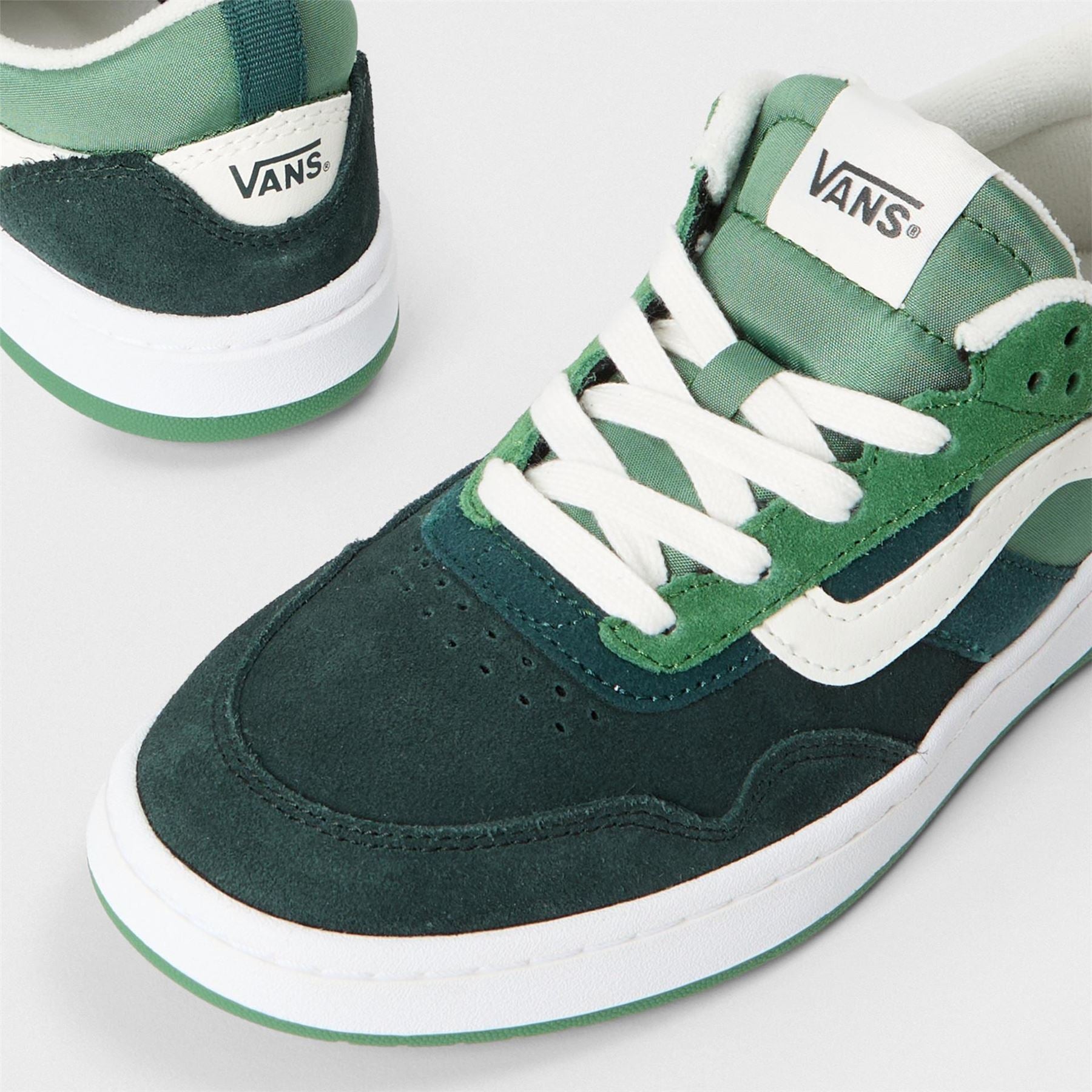 Vans Adults Cruze.0 Gradient Green Canvasas Trainers