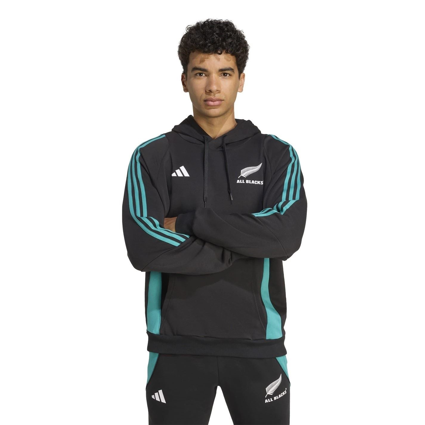 adidas Mens All Blacks Hoodie 2025