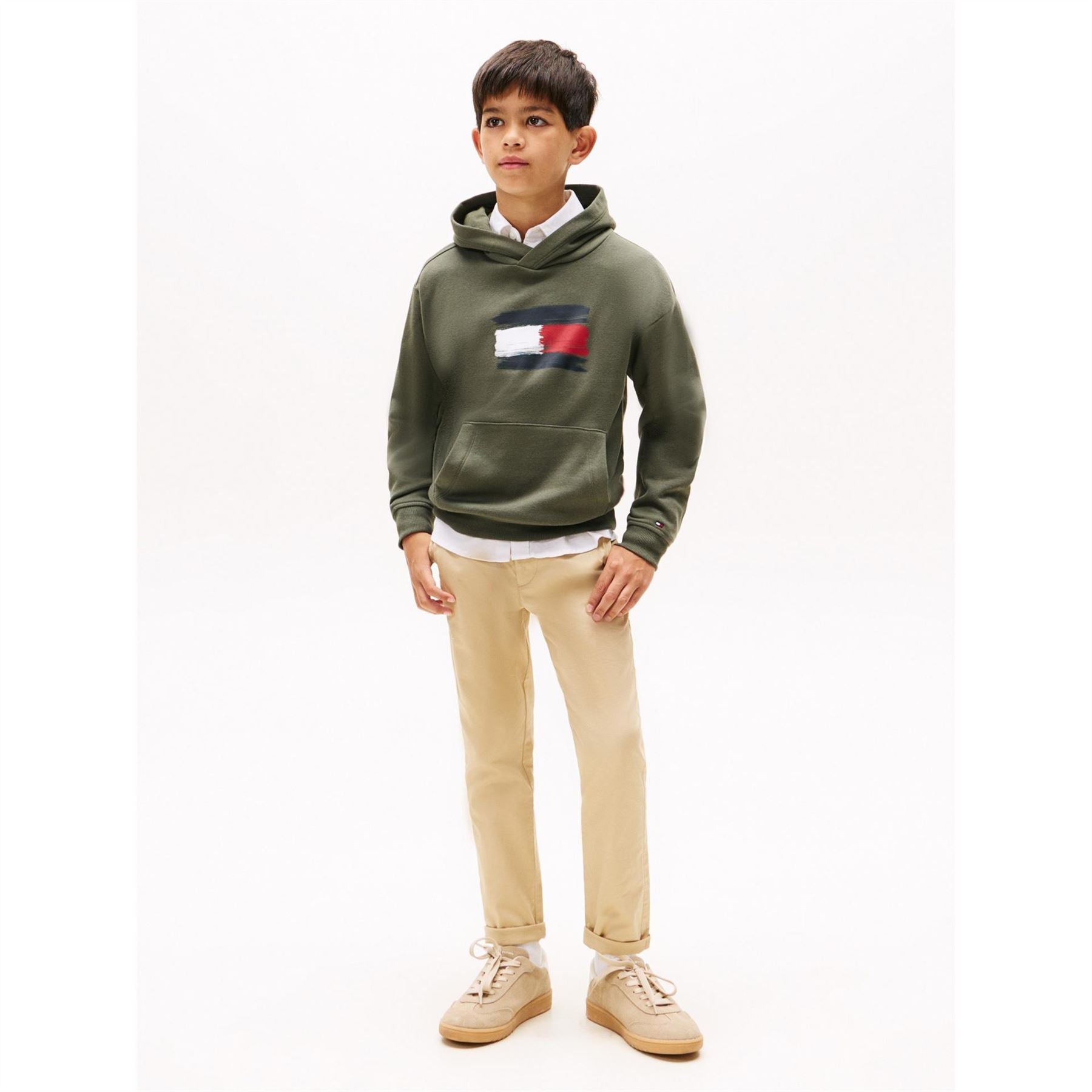 Tommy Hilfiger Flag Graphic Long Sleeve Sweatshirt