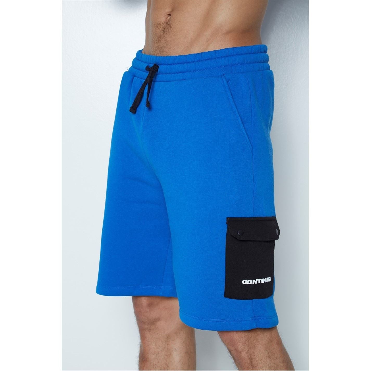 Hype Cargo Solid Patterned Shorts
