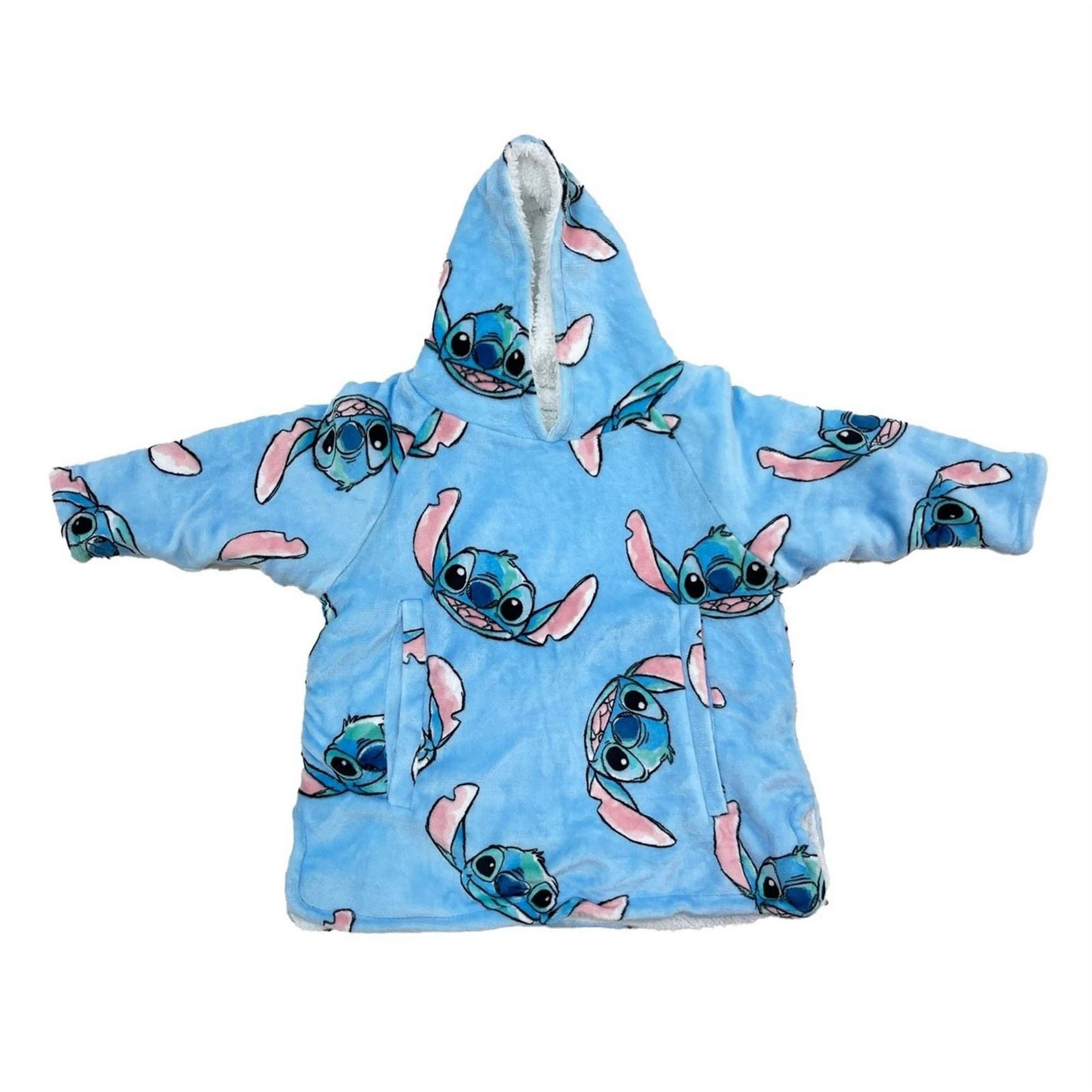 Disney Kids Wearable Fleece Fluffy Dressing Gown