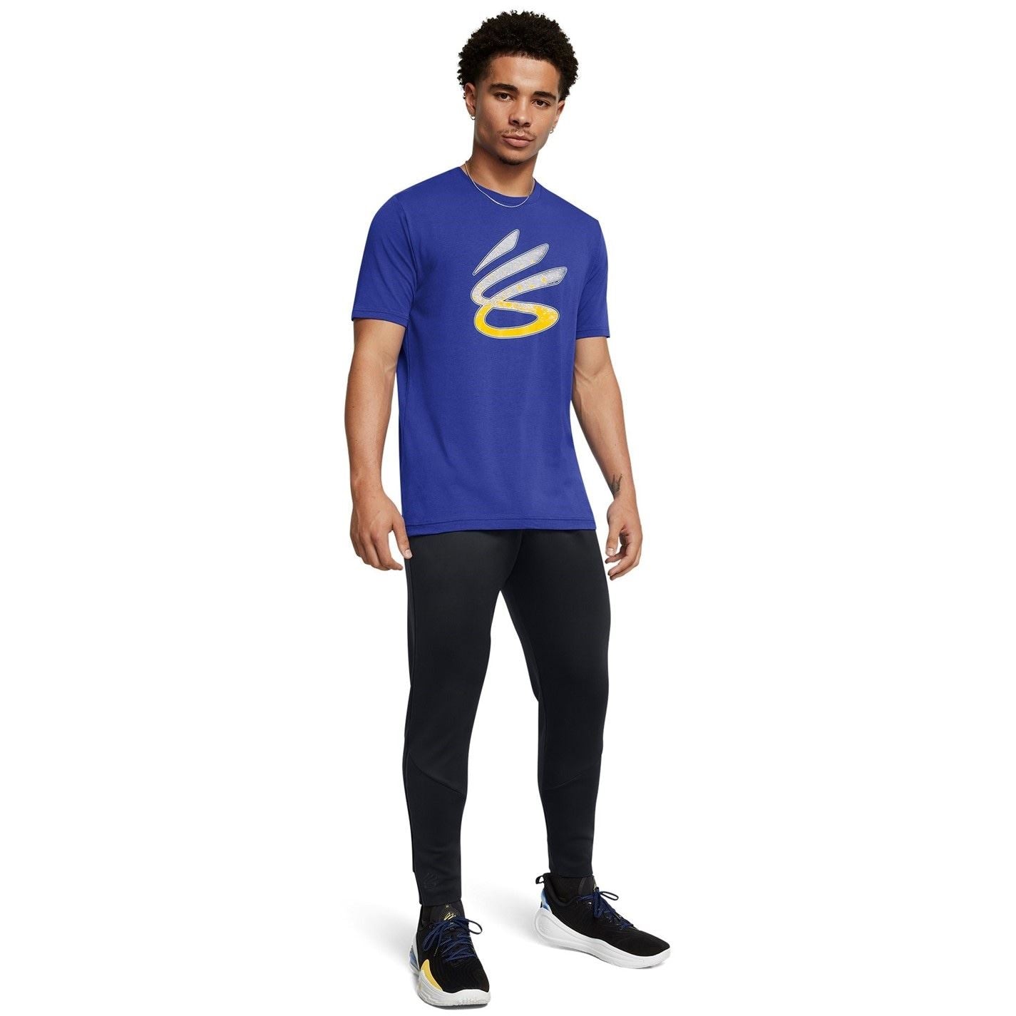 Under Armour Mens Curry Logo Trend T-Shirt