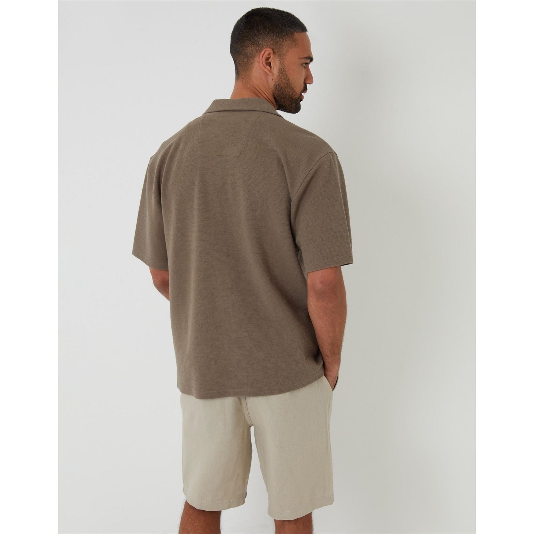 Threadbare Embley Relaxed Fit Short Sleeve Shirt