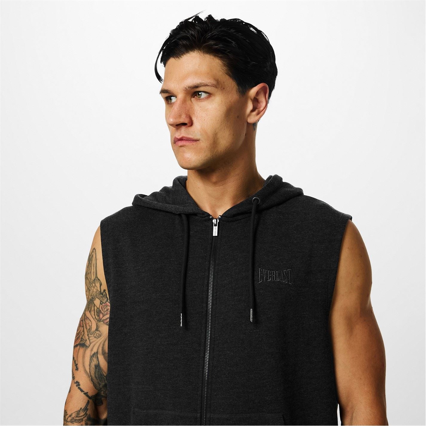 Everlast Mens Box Sleeveless Hoodie