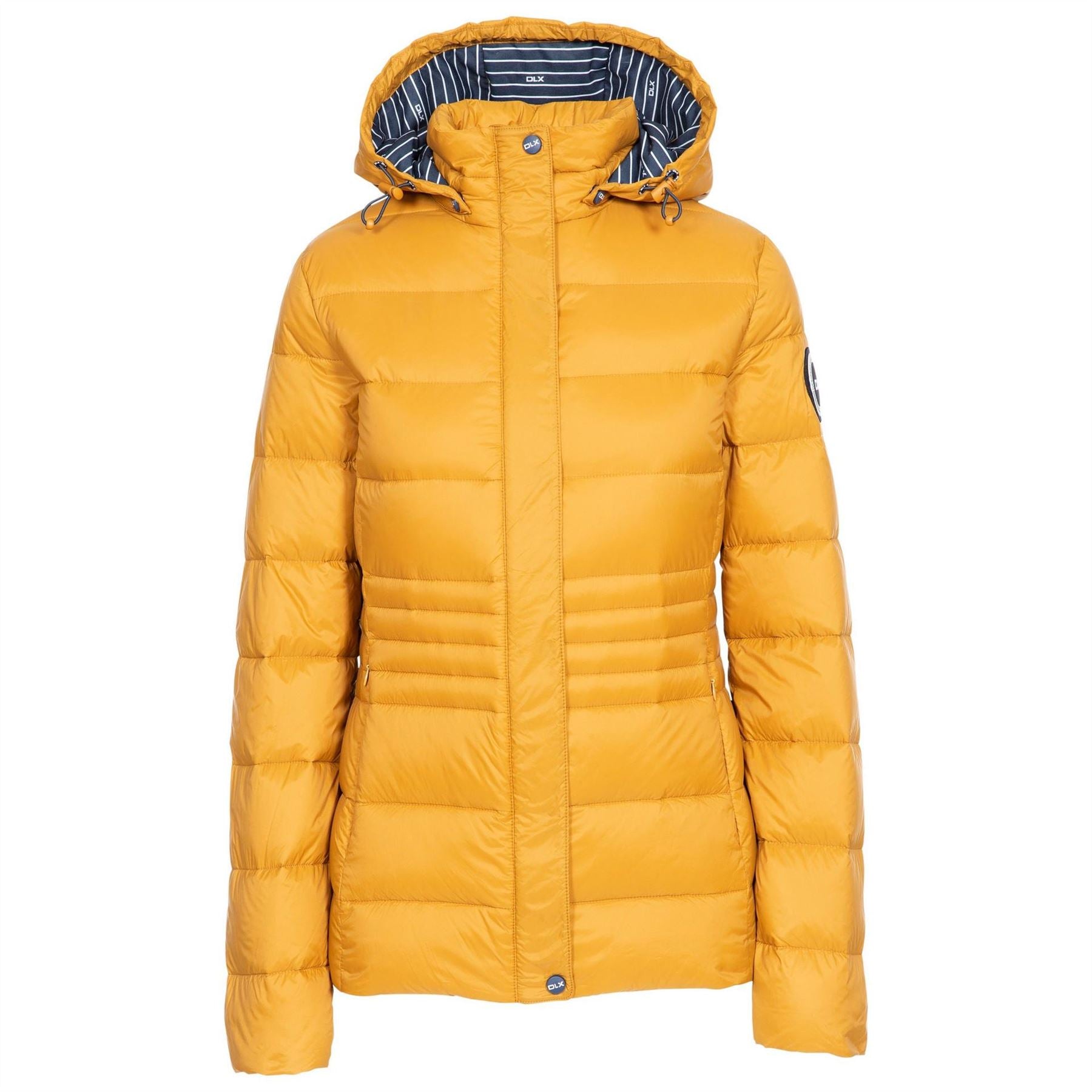 DLX Hayling Solid Patterned Snap Button Down Jacket
