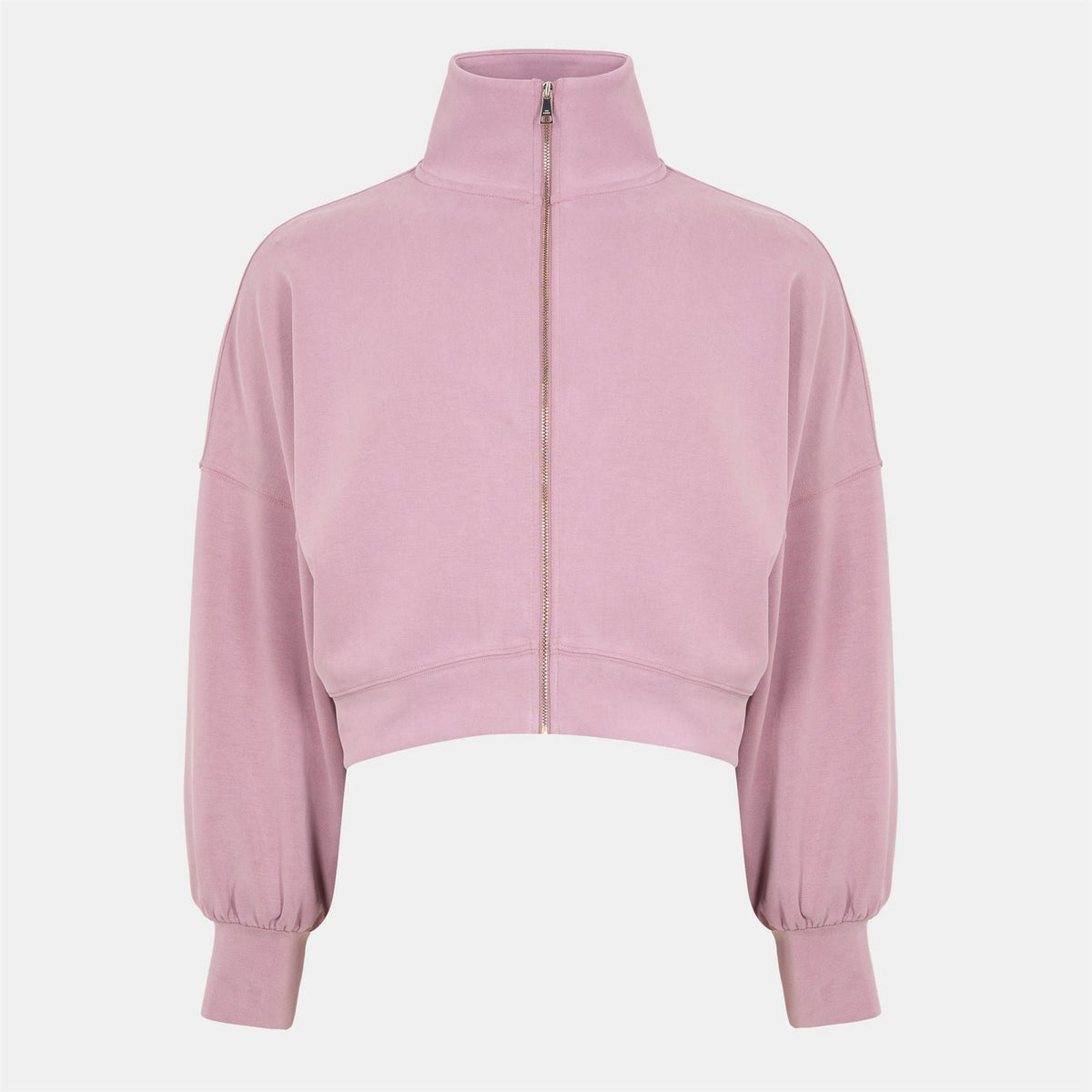 Ted Baker Cropped Relaxed Fit Funnel Neck Sweatshirt
