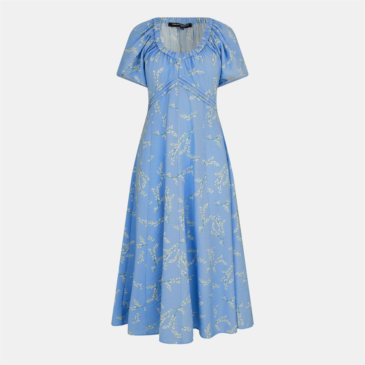 French Connection Daniella Structured Seaming A Line Dress