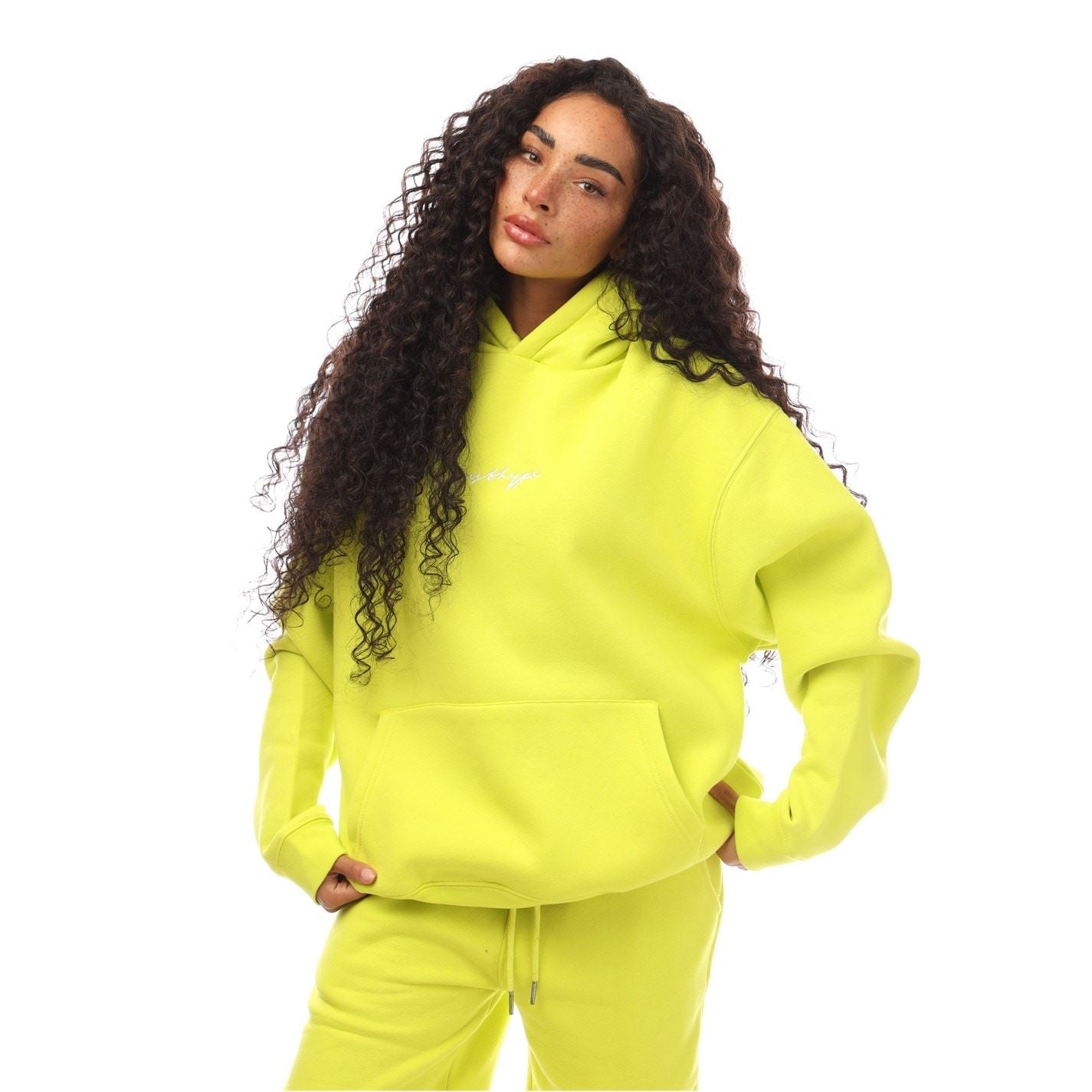 Hype Hooded Lettering Regular Fit Sweatshirt