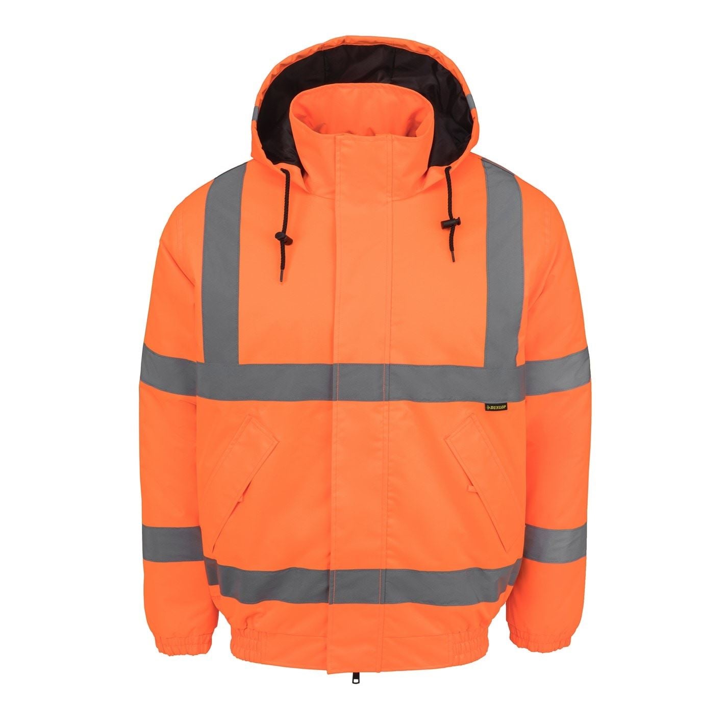 Dunlop  Waterproof Reflective Long Sleeve Hi Vis Jacket