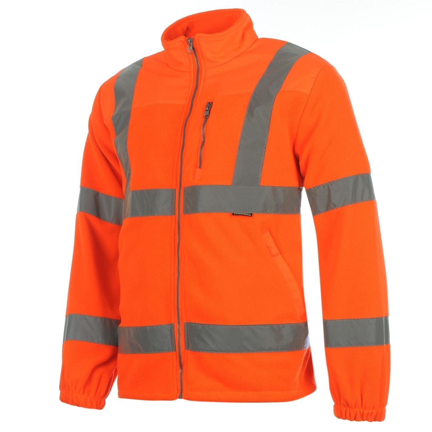 Dunlop  Hi Vis Reflective Fleece Long Sleeve Jacket