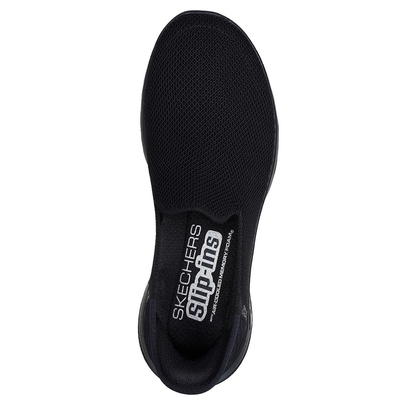 Skechers Womens Stretch Fit Knit Slip Ins Slip On Runners