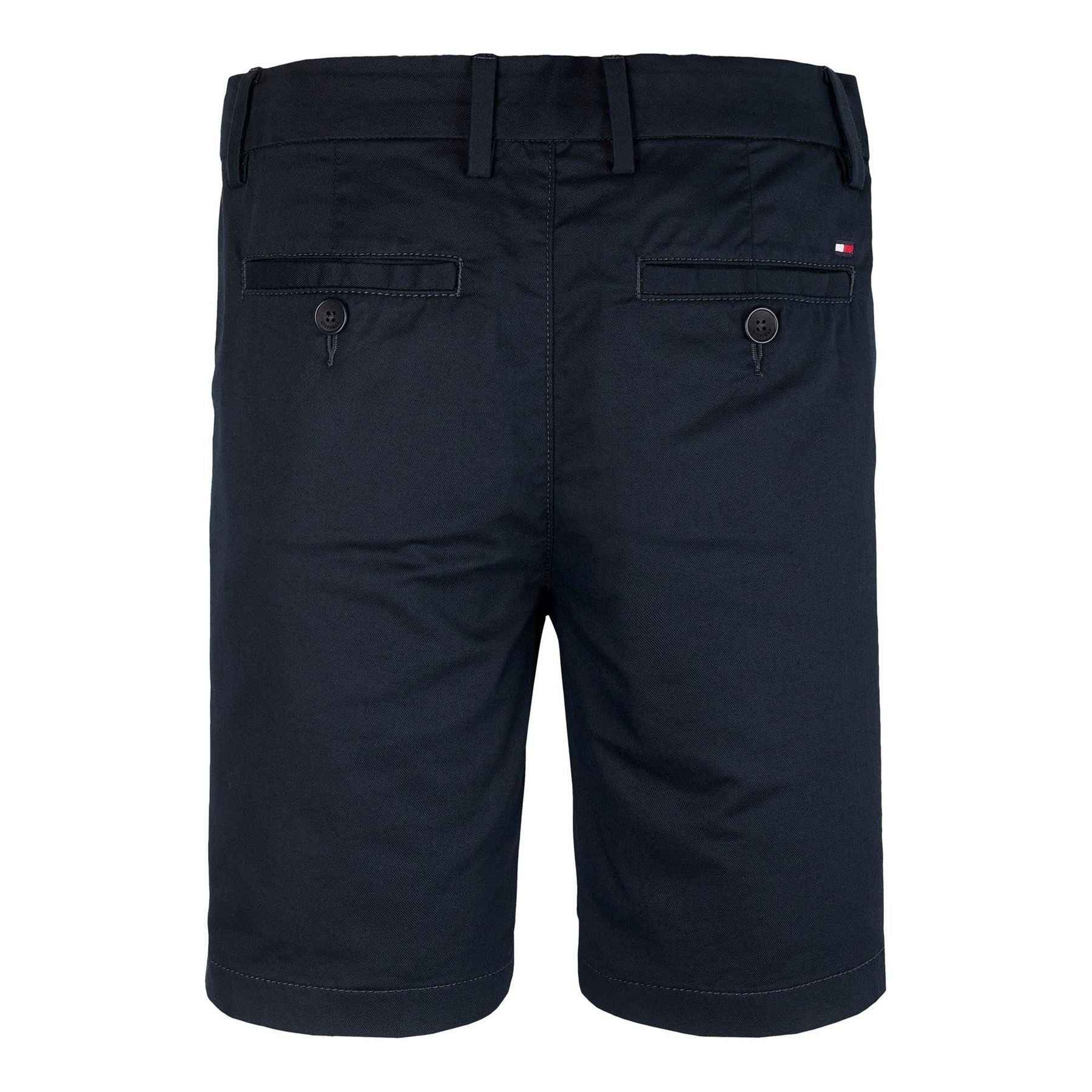 Tommy Hilfiger Solid Patterned Chino Shorts