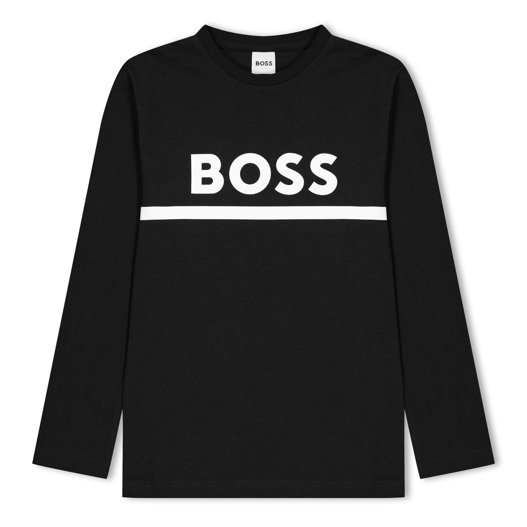 Boss Long Sleeve T-Shirt, Large Logo Design
