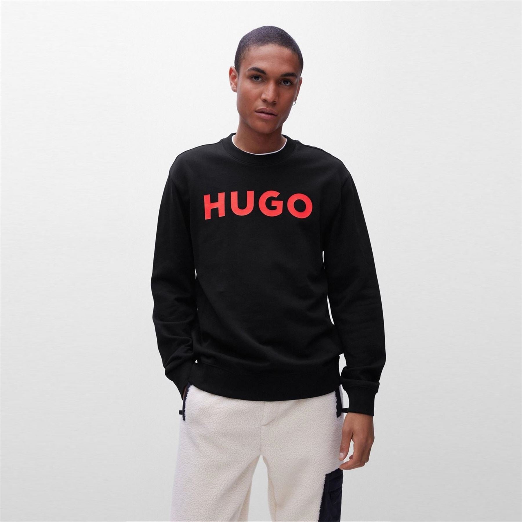Hugo Logo Crew Sweatshirt