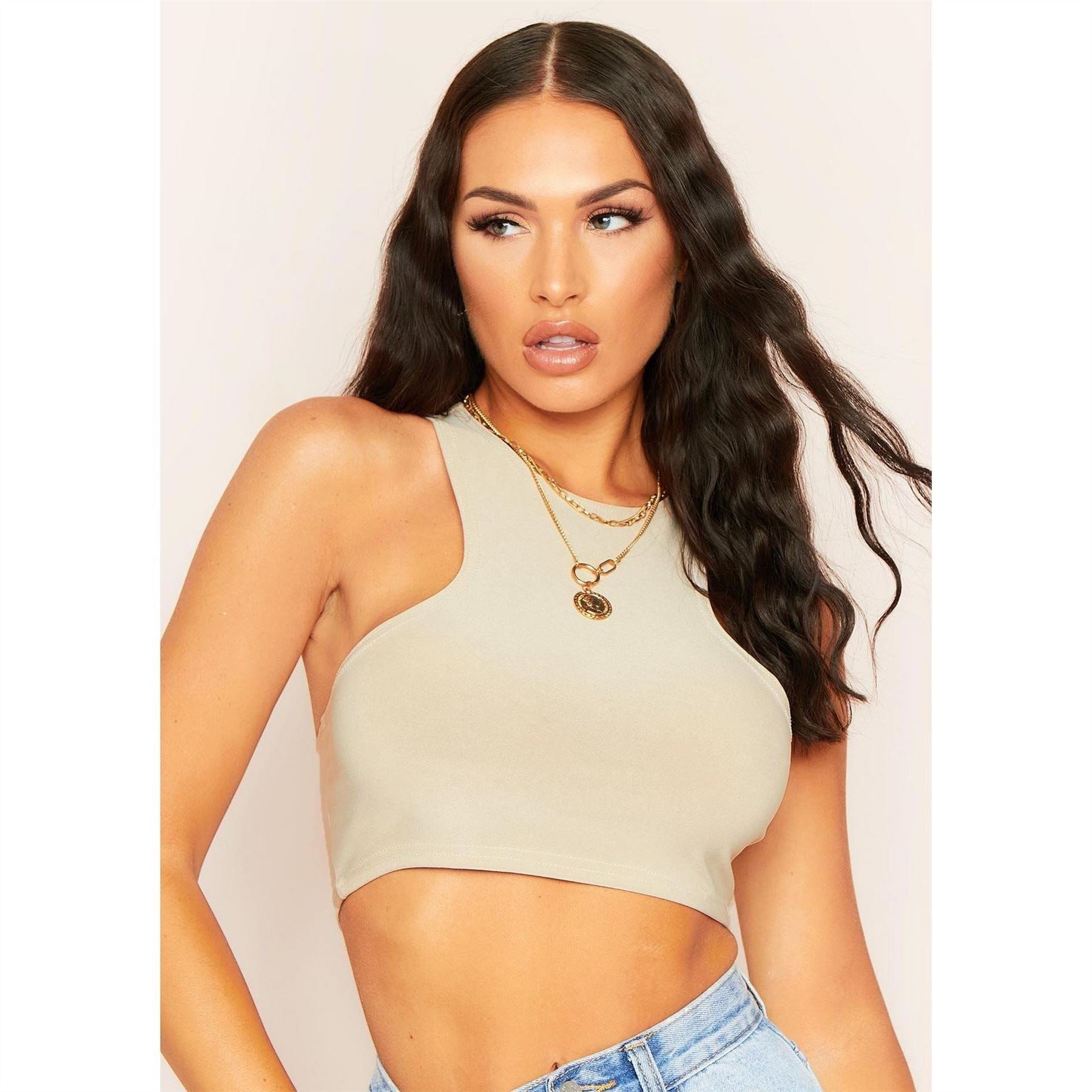 Missy Empire Racer Crop Top