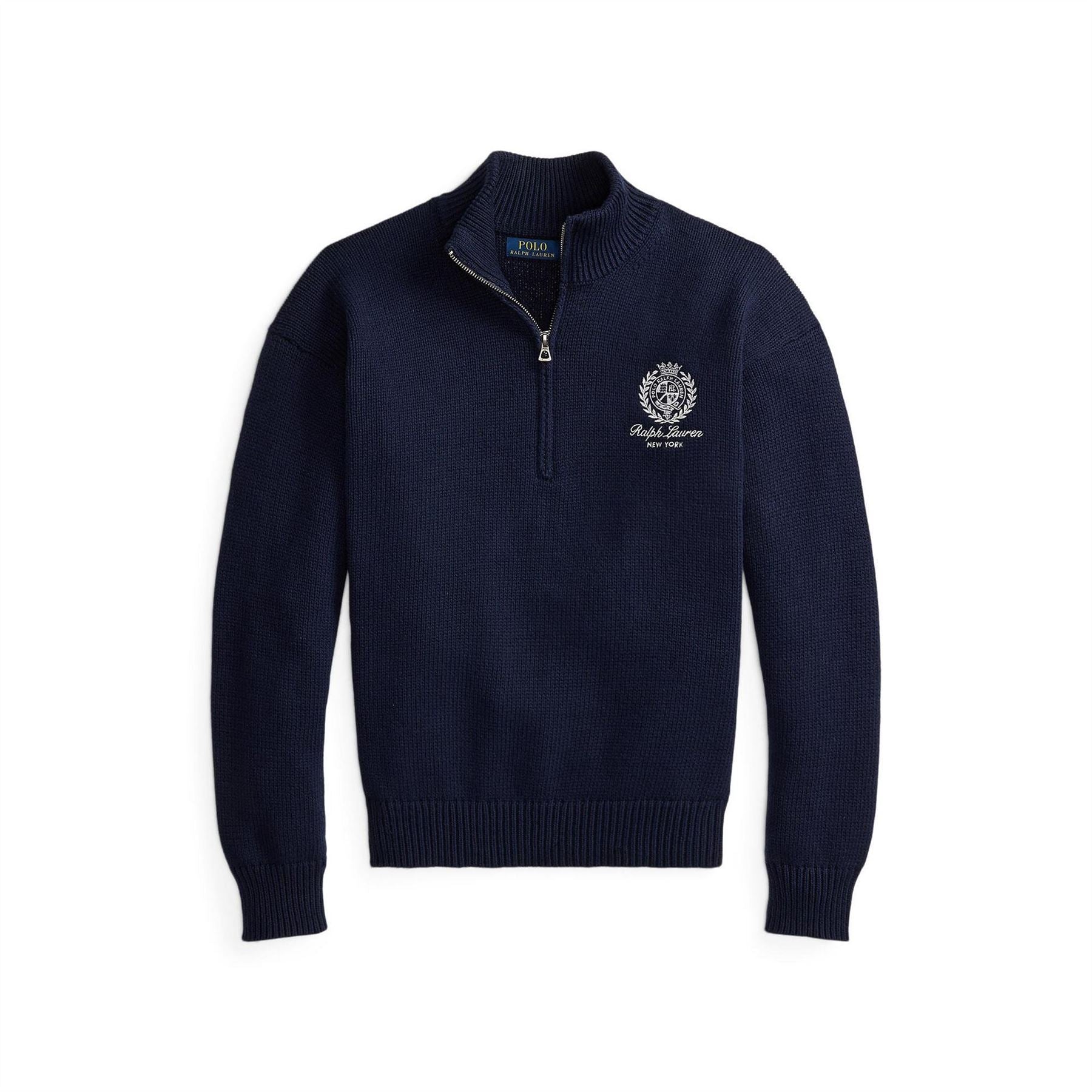 Polo Ralph Lauren Relaxed Fit Quarter Zip Jumper