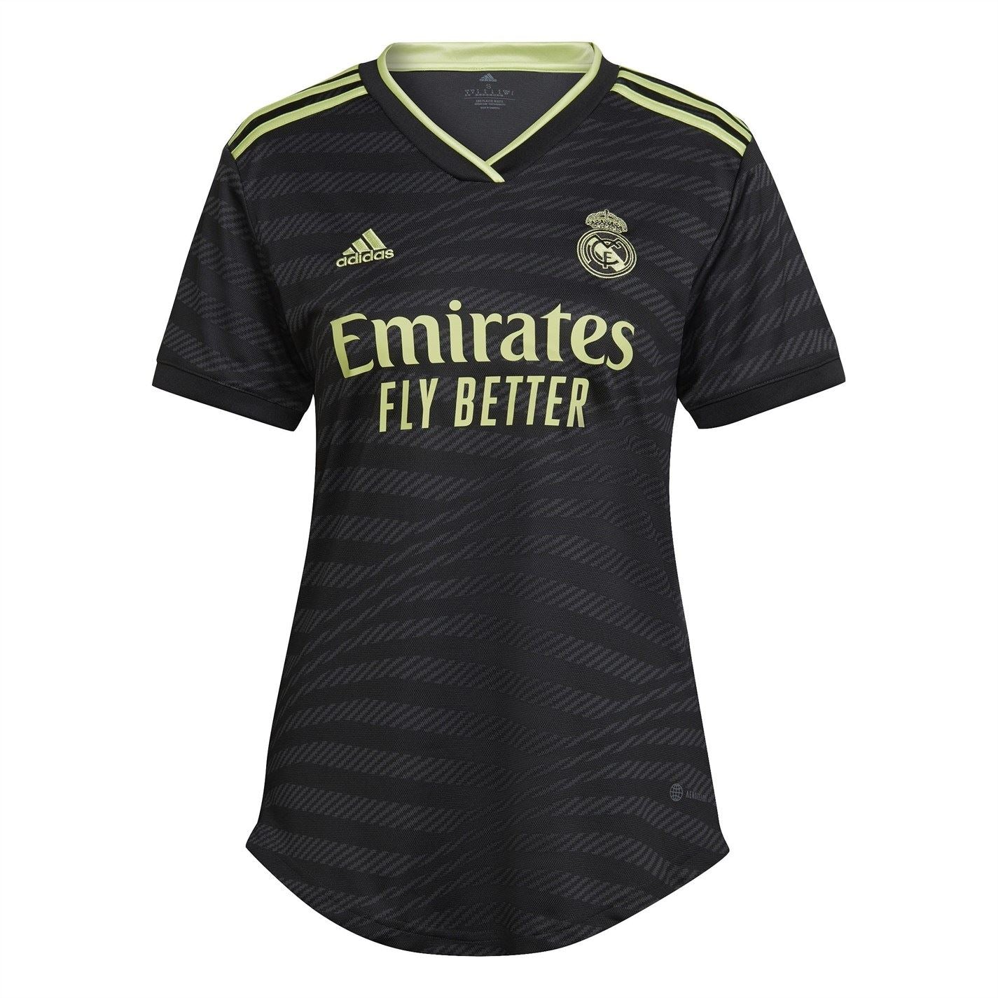 adidas Womens Real Madrid Third Shirt 2022 2023