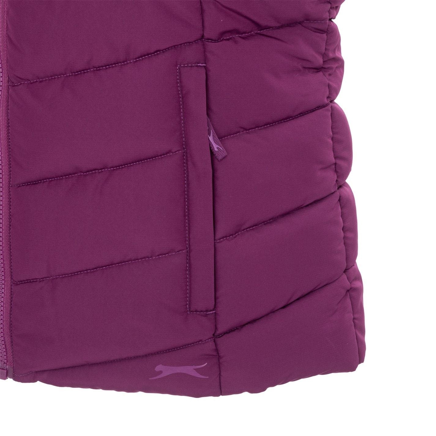 Slazenger Womens Padded Gilet With Fleece Lining