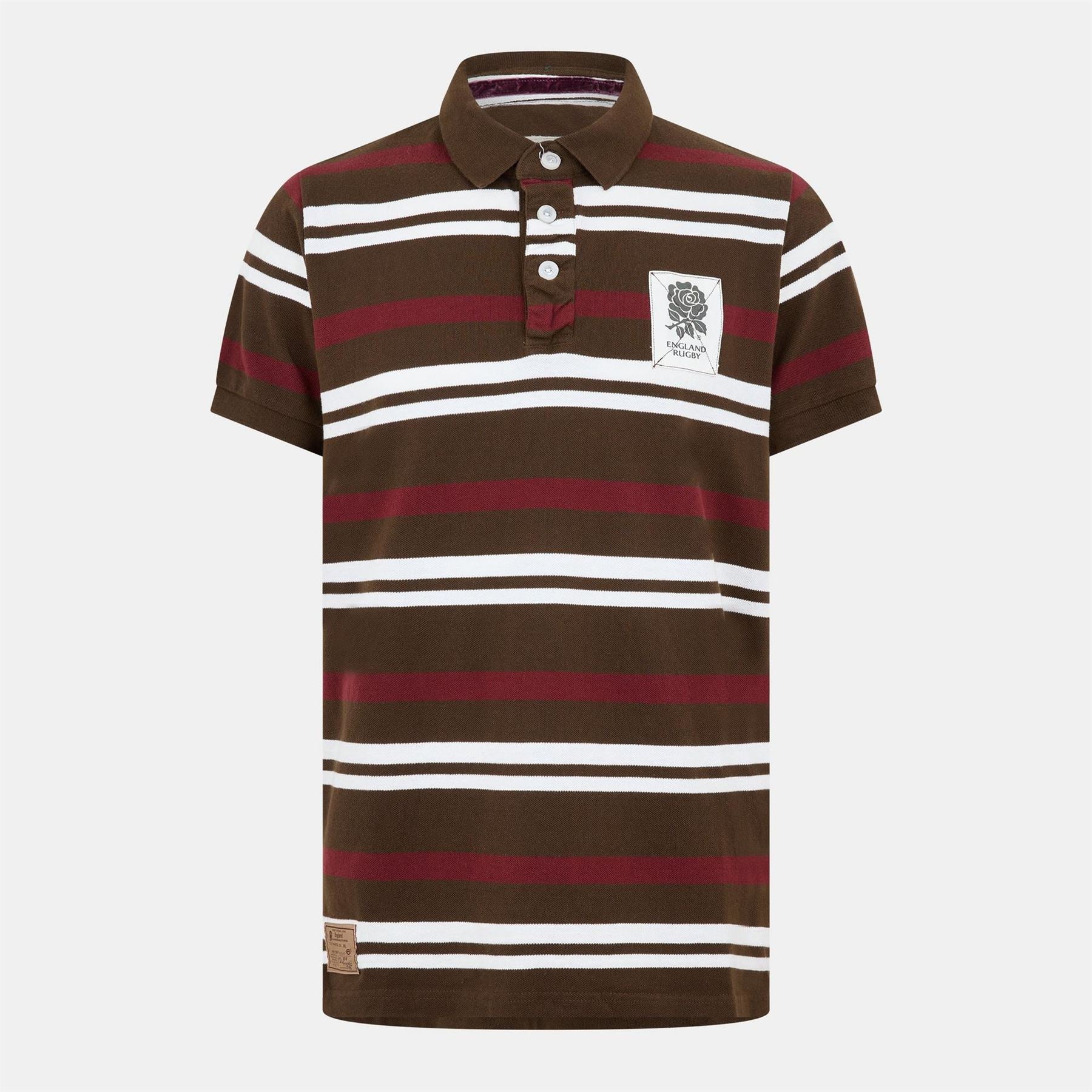 England FC Collared Neck Short Sleeve Polo Shirt