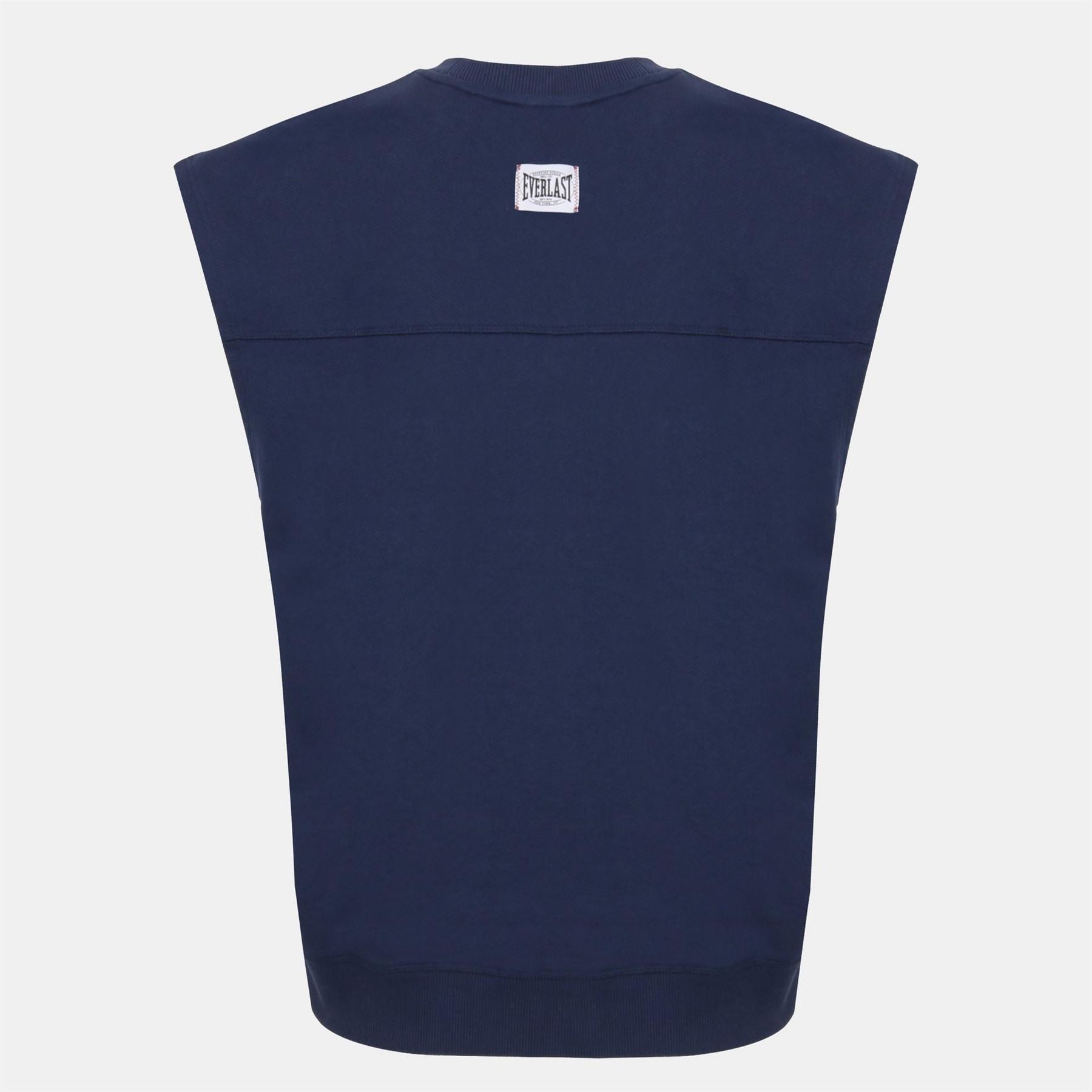 Everlast Cotton Sleeveless Oversized Fit Crew Sweatshirt