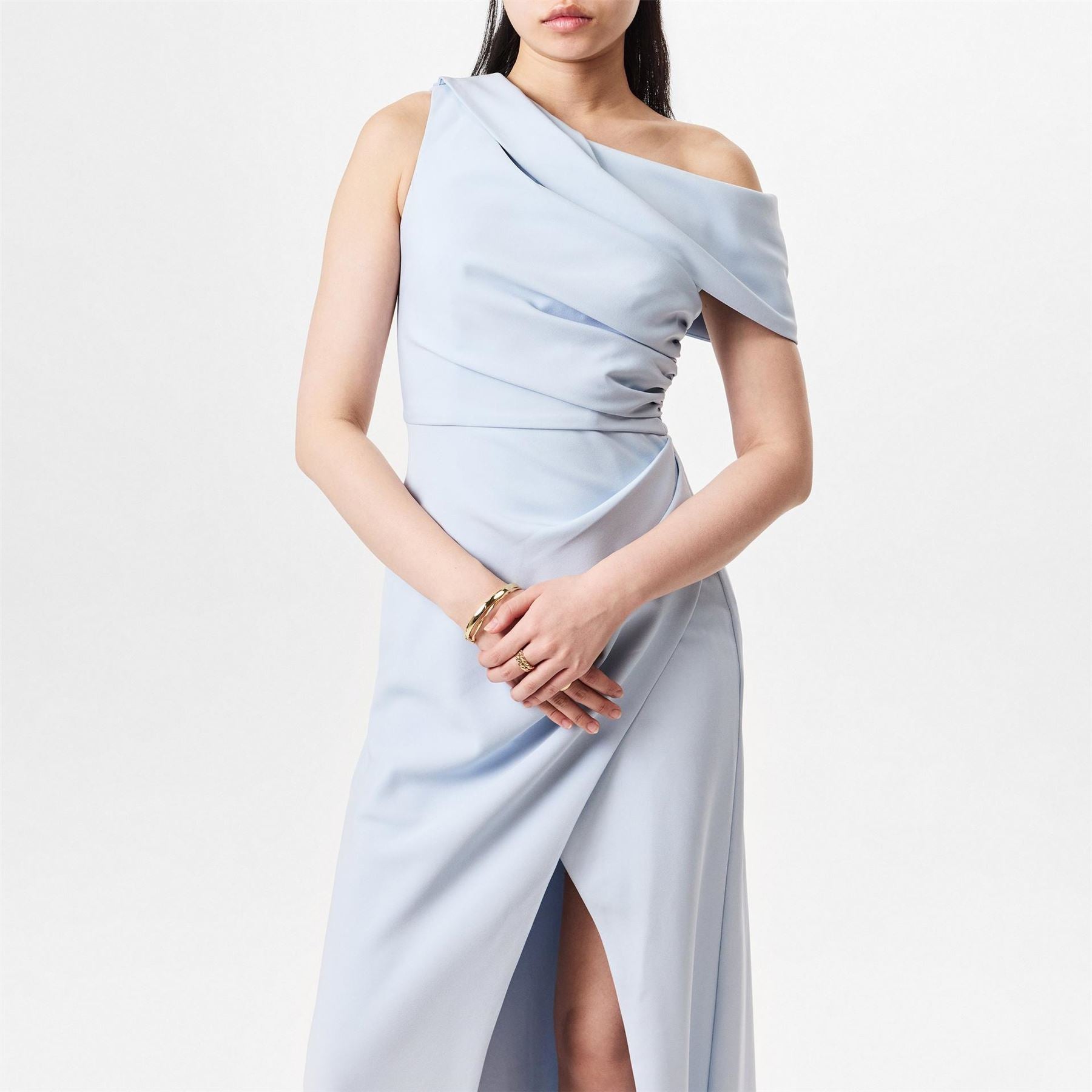 Jarlo Annalee One Shoulder Neck Maxi Gown