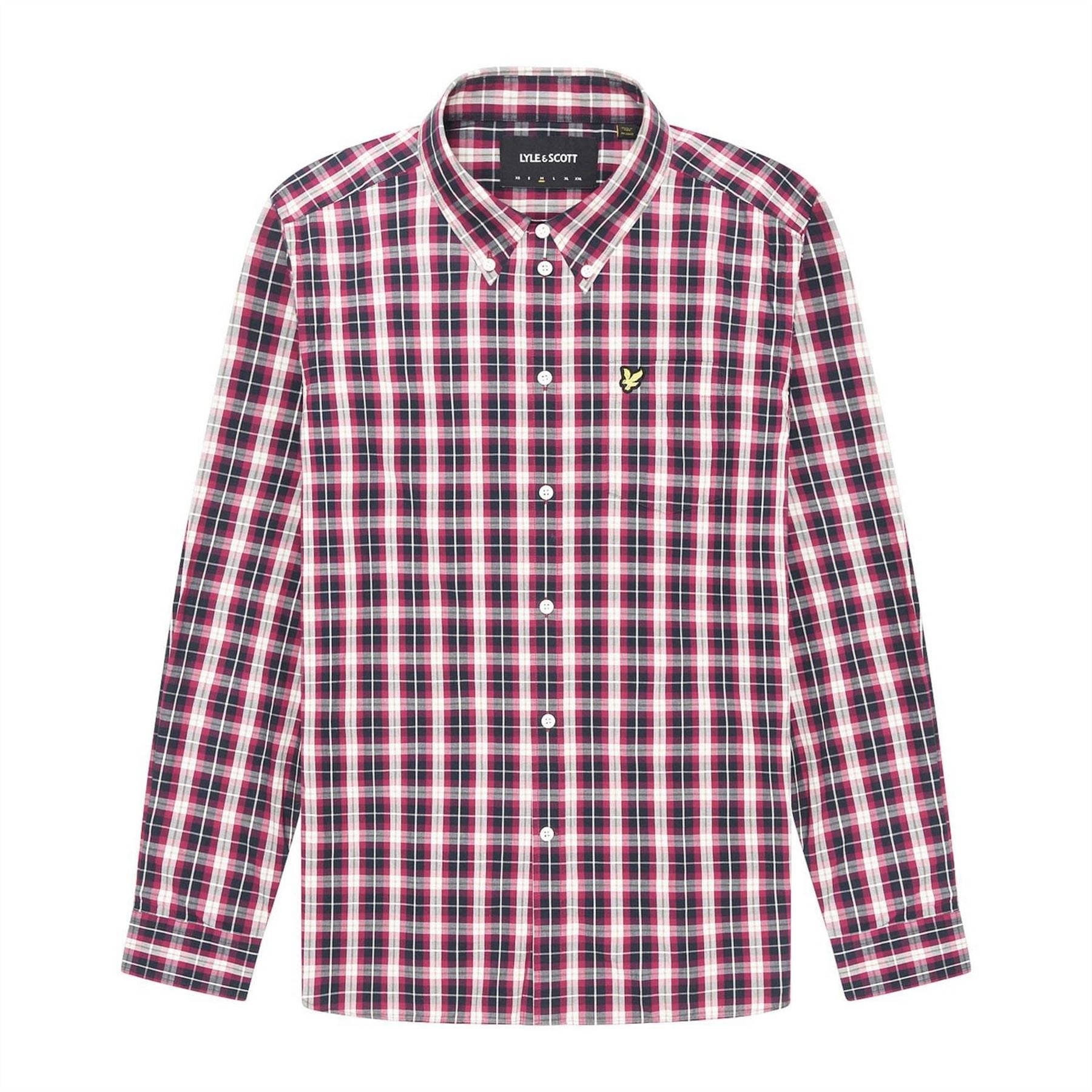 Lyle and Scott Check Poplin Shirt