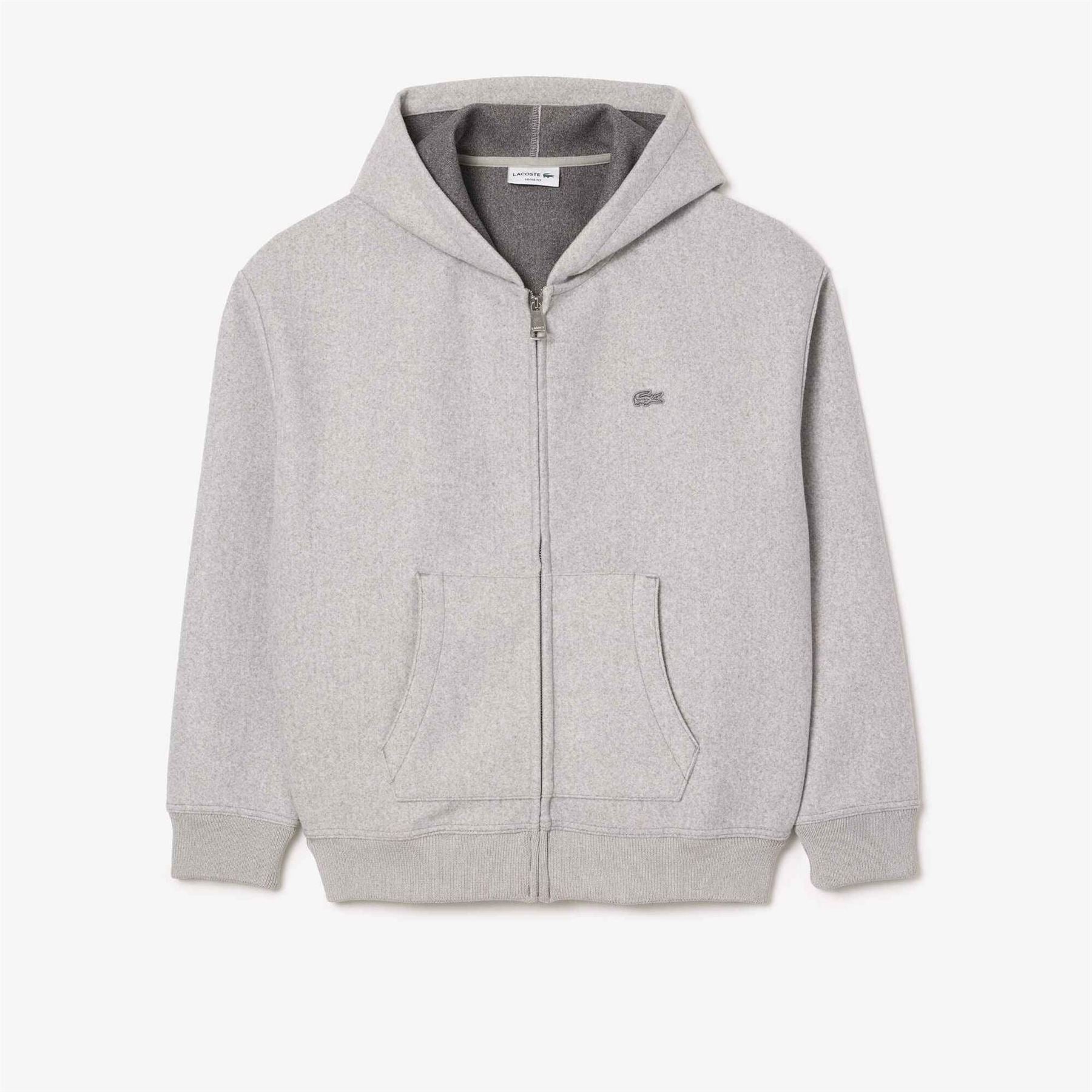 Lacoste Full-Zip Hooded Sweatshirt Jacket