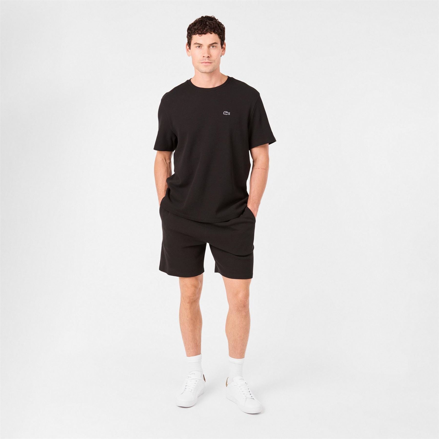 Lacoste Waffle Short Sleeve Pyjama Top