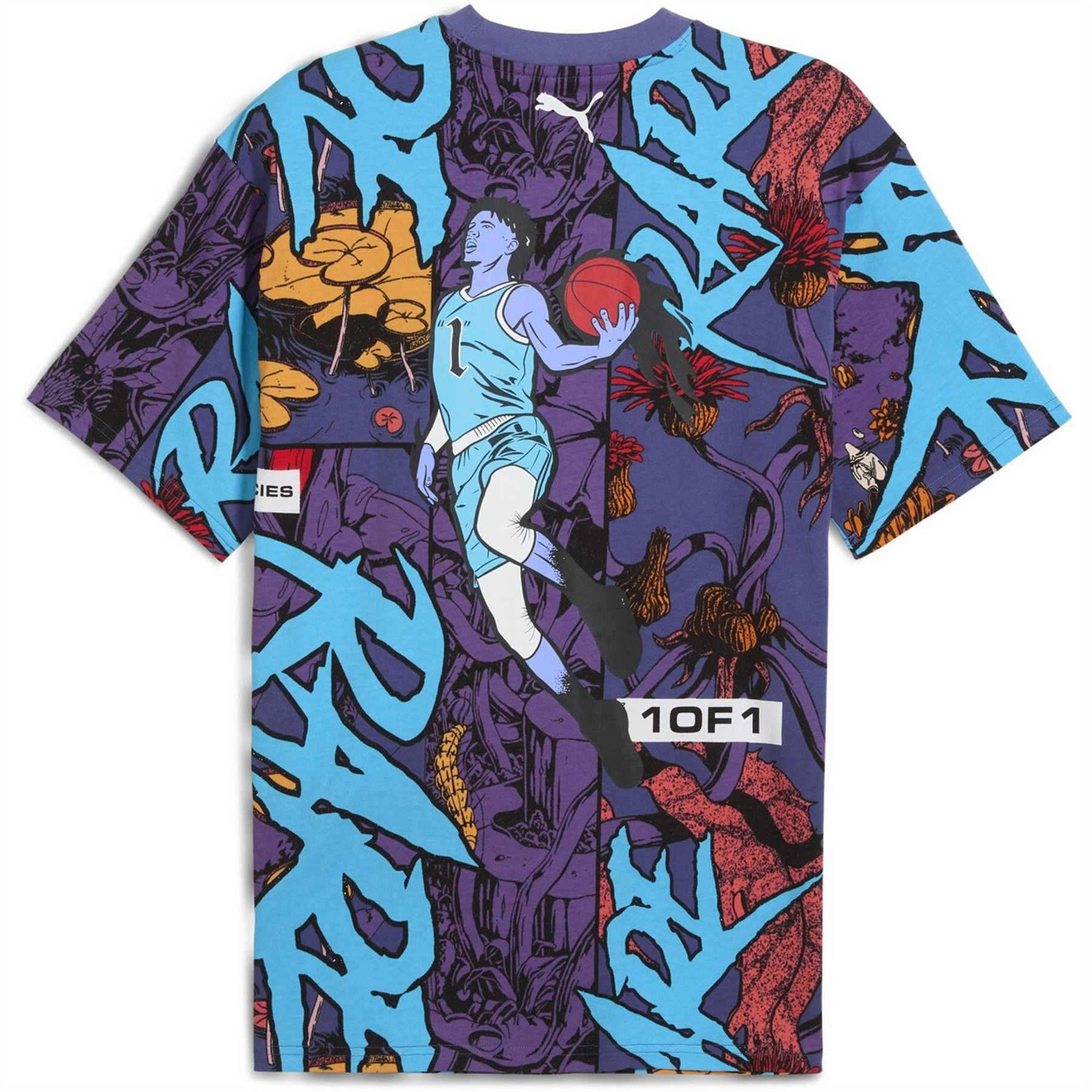 Puma Mens Phoenix Aop Tee T-Shirt