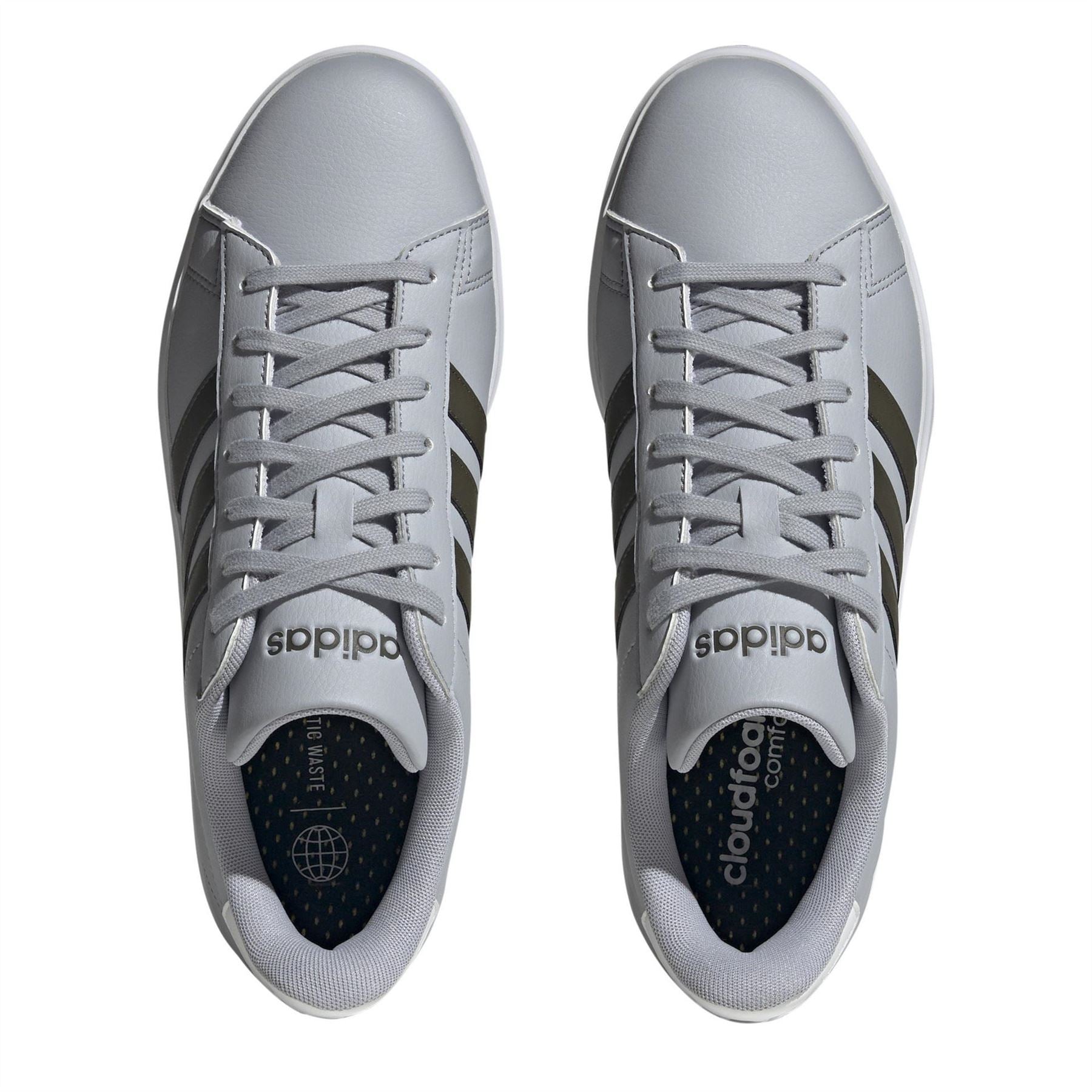 adidas Grand Court 2.0 Lace-Up Low Top Sneakers