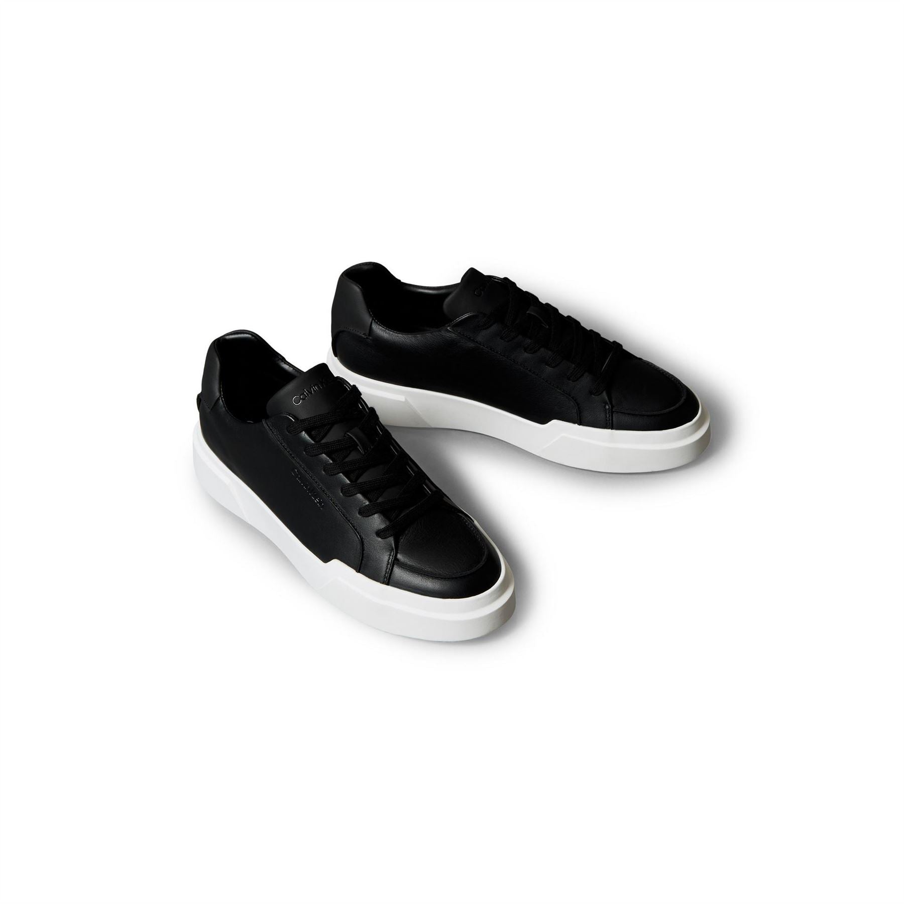 Calvin Klein Canvas Low Top Lace-Up Sneakers
