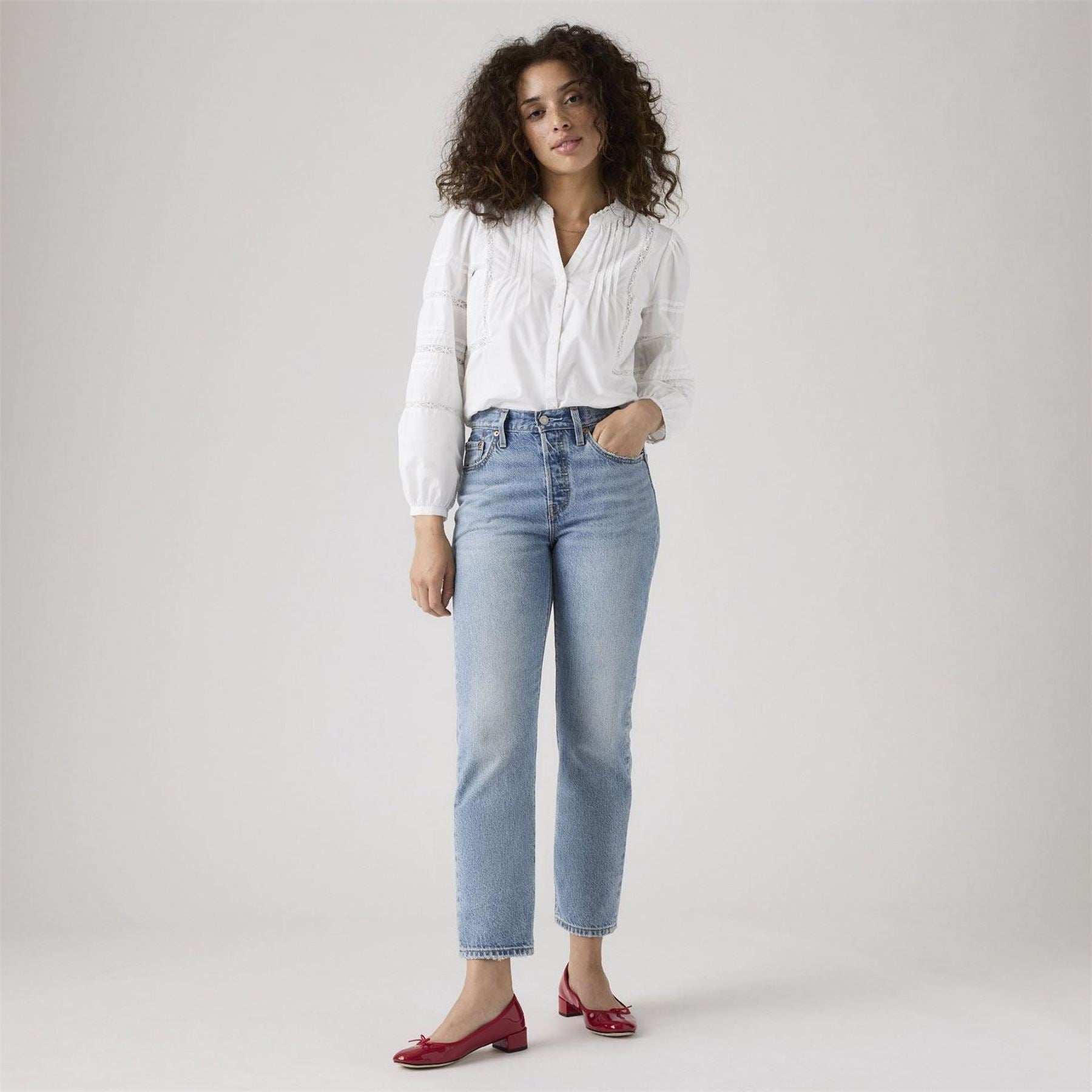 Levis 501 Crop Lightweight Energy re