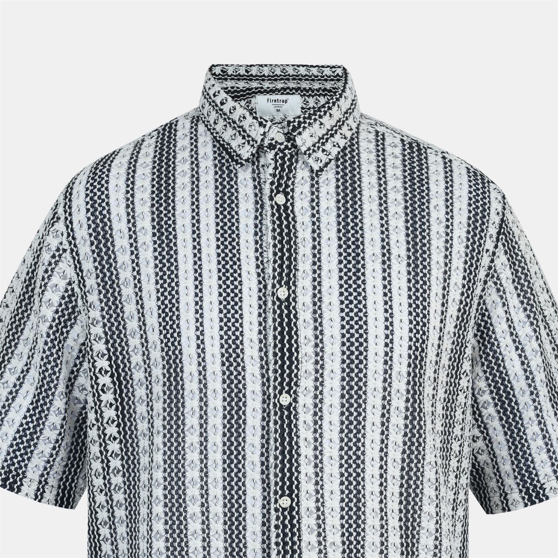 Firetrap Regular Fit Short Sleeve Shirt