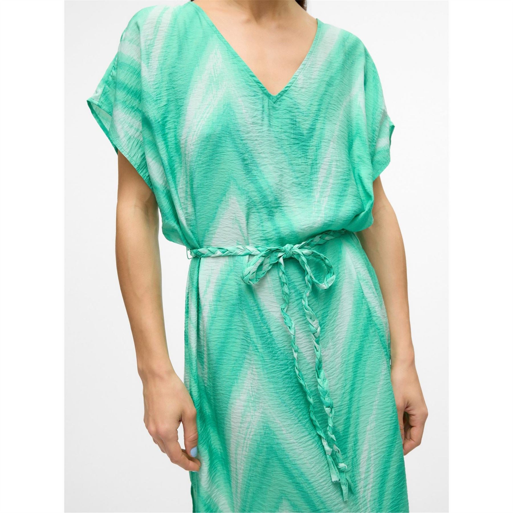 Vero Moda Josie V-Neck Midi Kaftan Dress