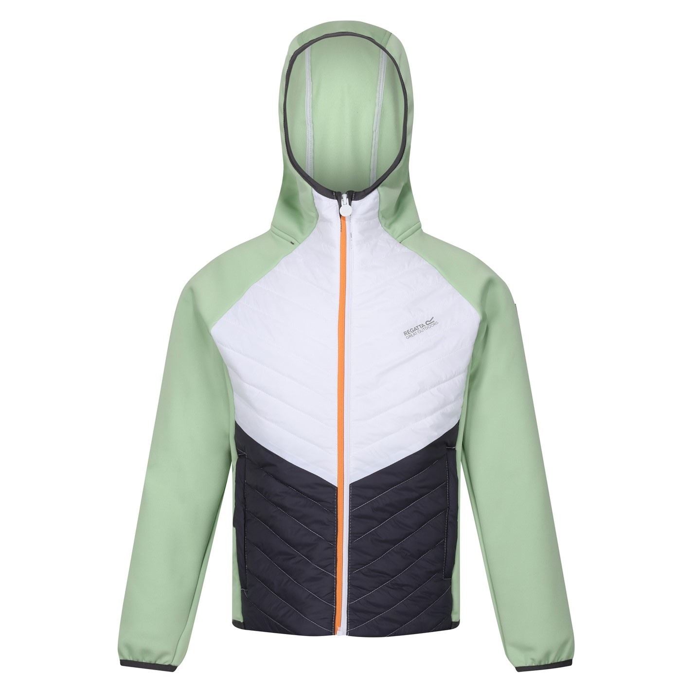 Regatta Kielder Hybrid Hooded Color Block Jacket