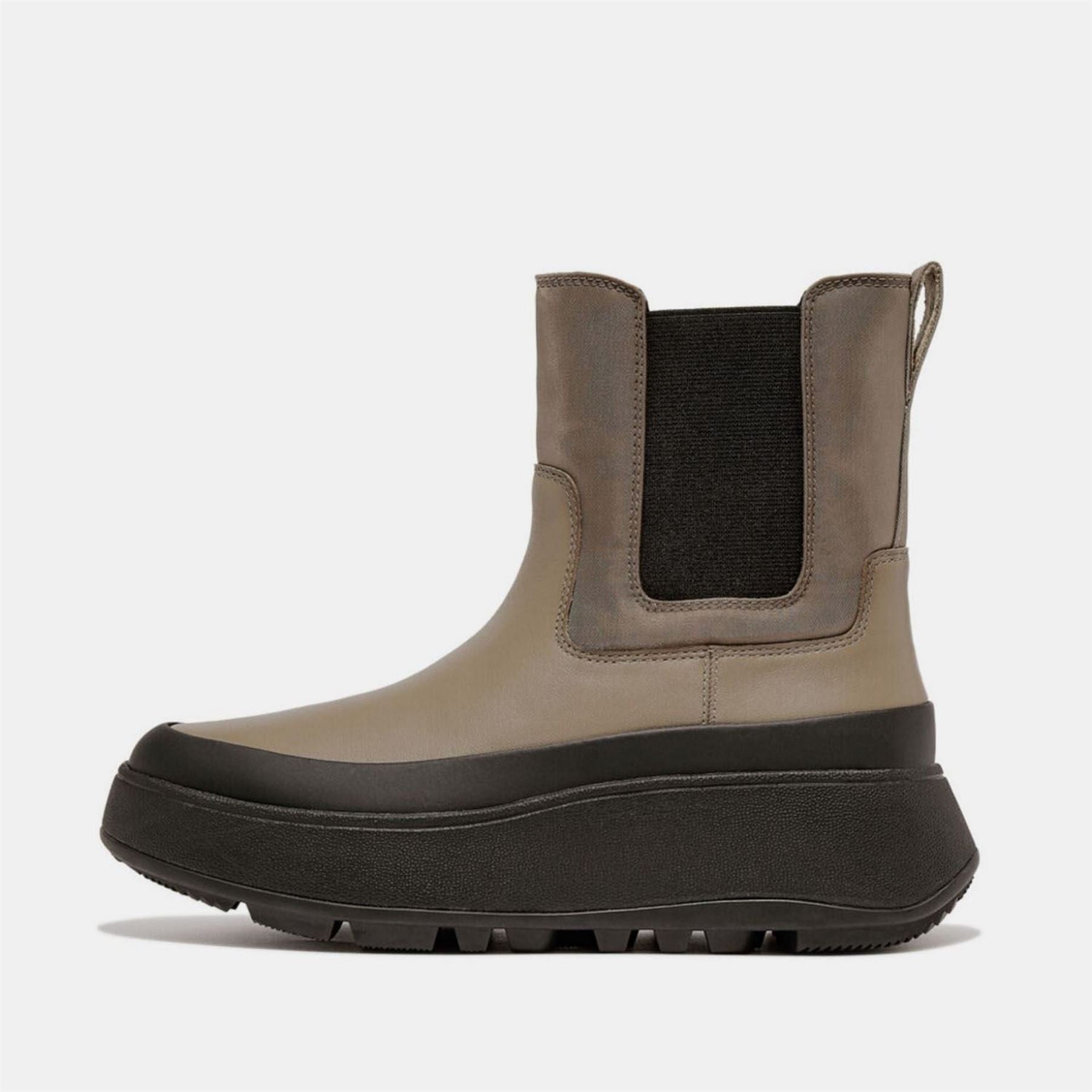 Fitflop Mode Water Resistant Flatform Chelsea Boots