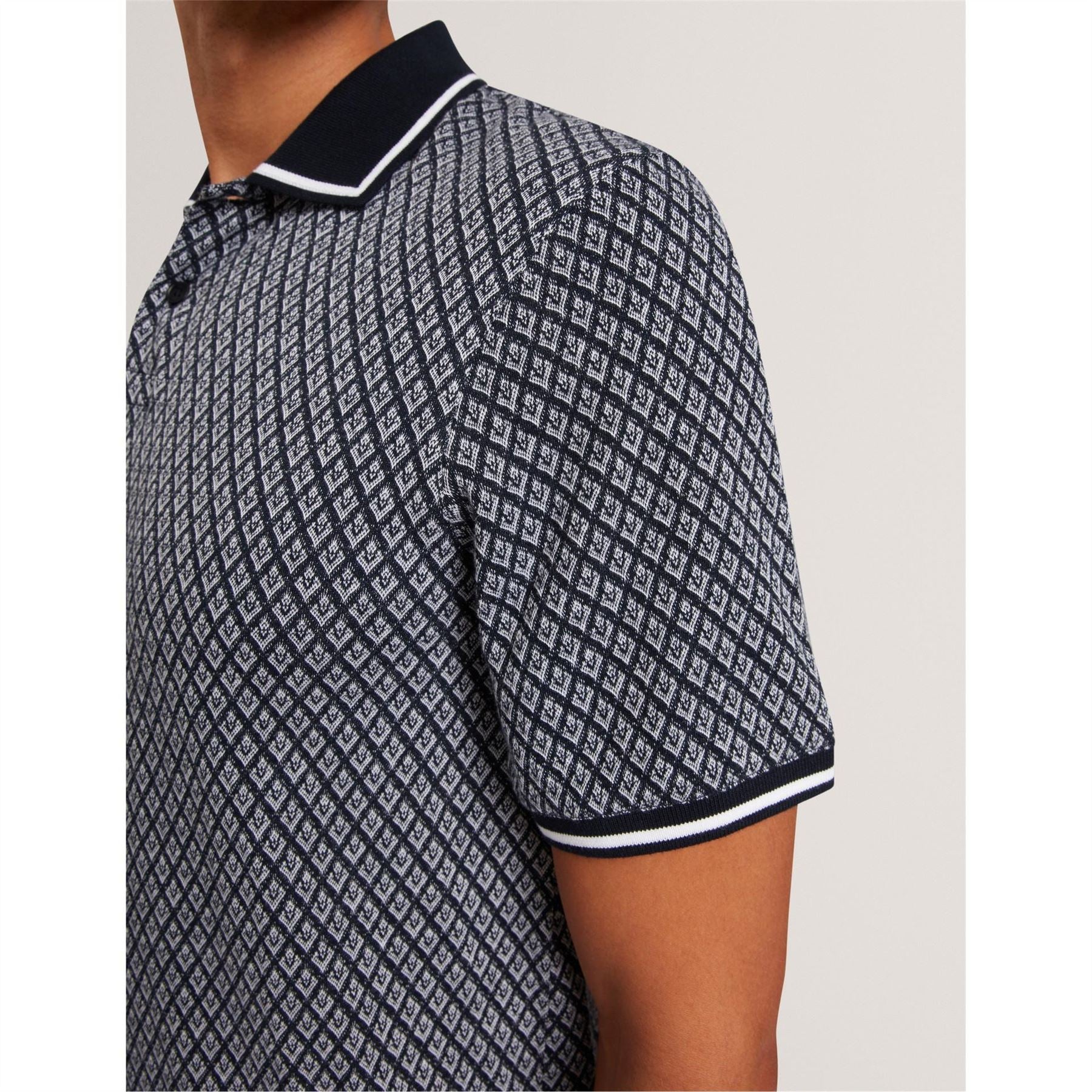 Ted Baker Collared Neck Short Sleeve Polo Shirt