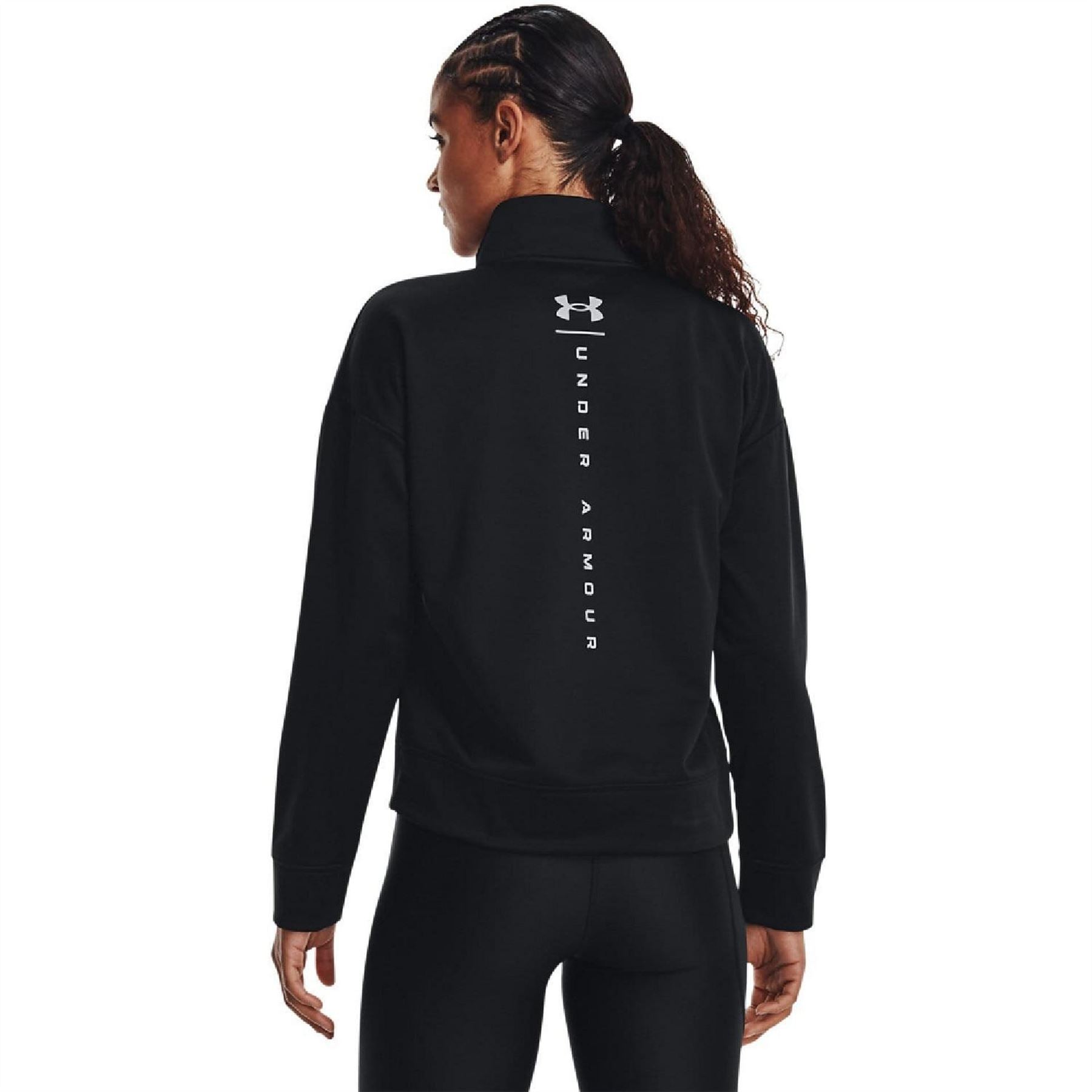 Under Armour Fleece Reflective Quarter Zip Top