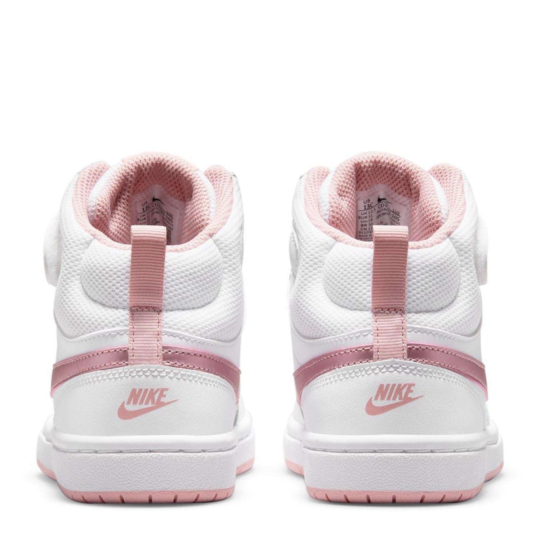 Nike Court Borough Mid 2 Little Kids Shoes