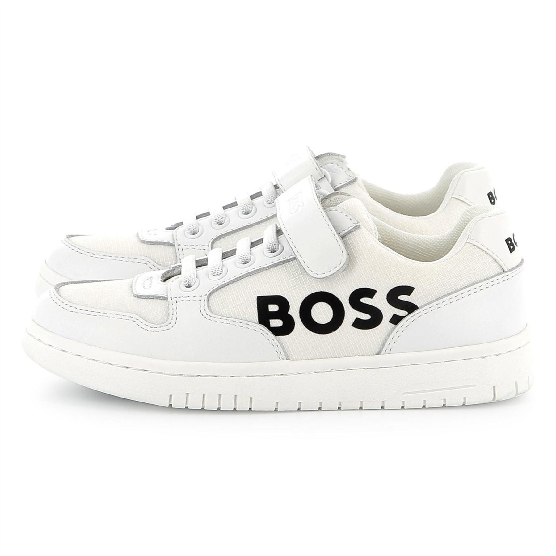 Boss Logo Contrast Low Top Trainers