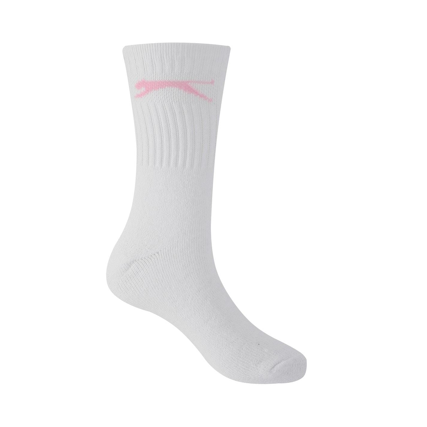 Slazenger 5 Pack Crew Socks Ladies