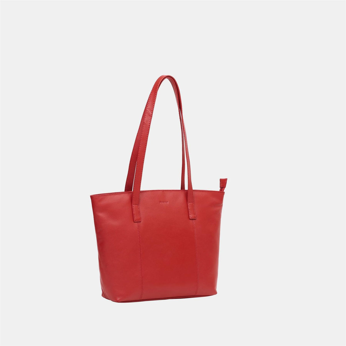 Firetrap Work Leather Zip Tote Bag
