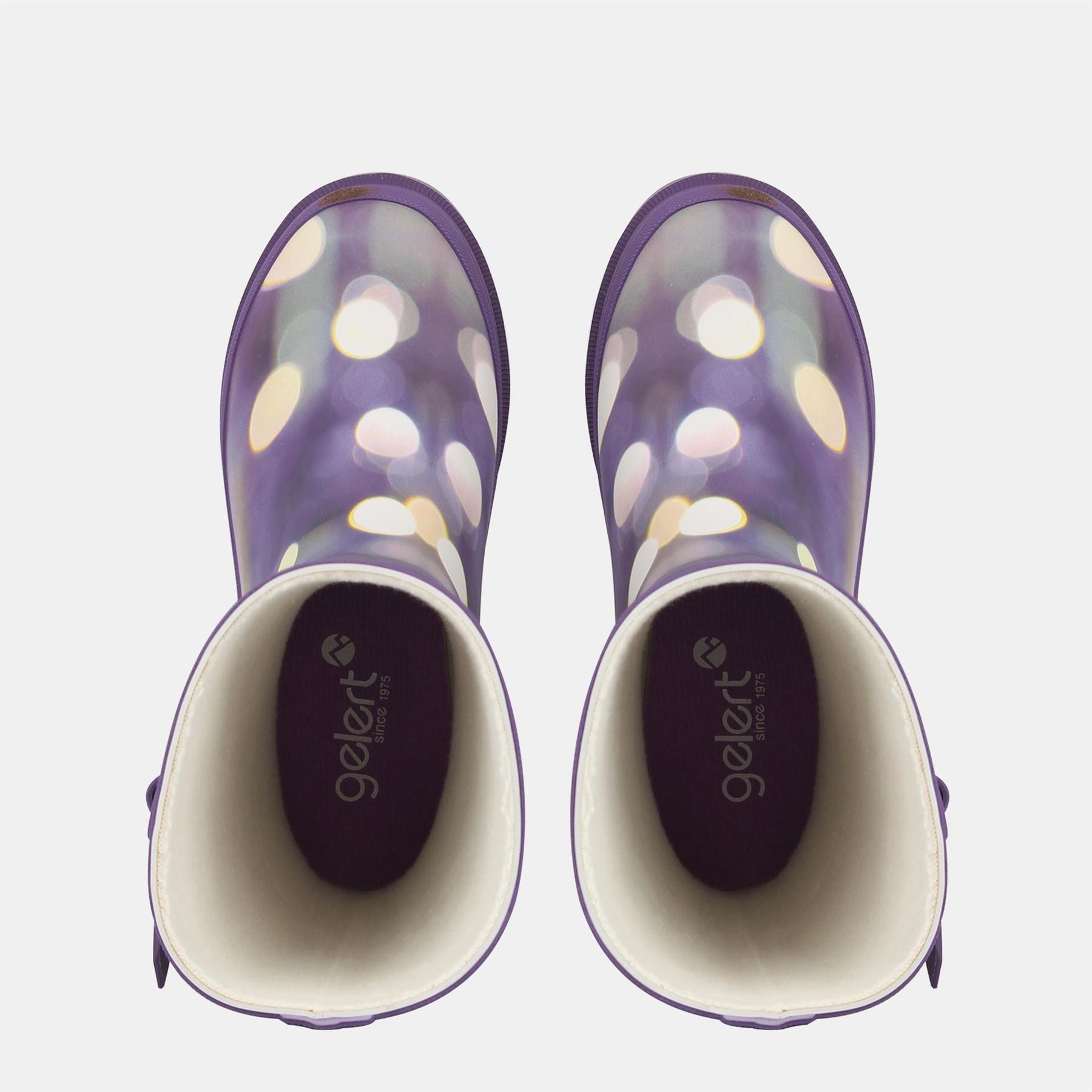 Gelert Marble Waterproof Rubber Sole Wellingtons