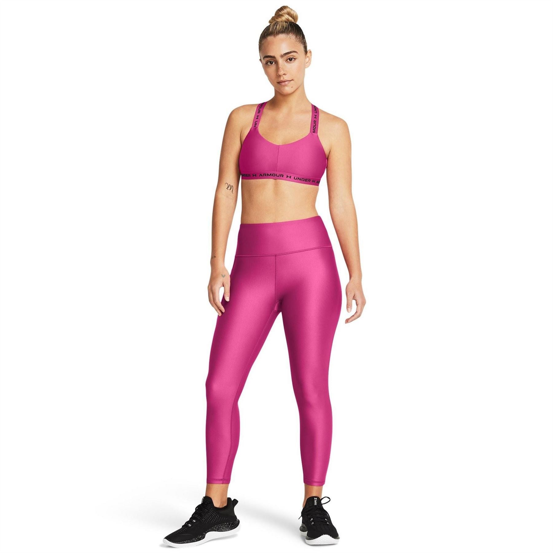 Under Armour Womens Armour Heatgear® No Slip Waistband Ankle Leggings