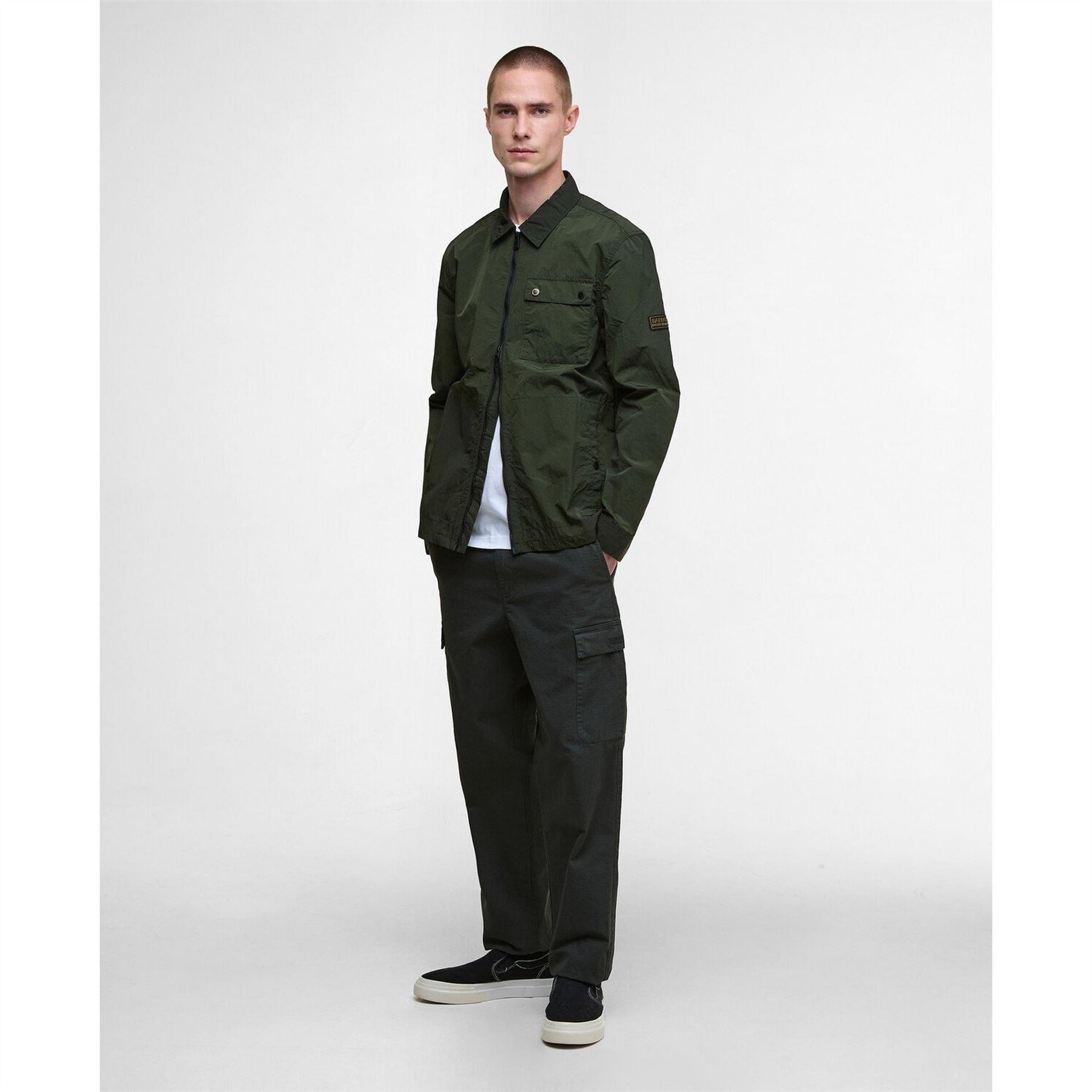 Barbour International Inline Zip Through Overshirt