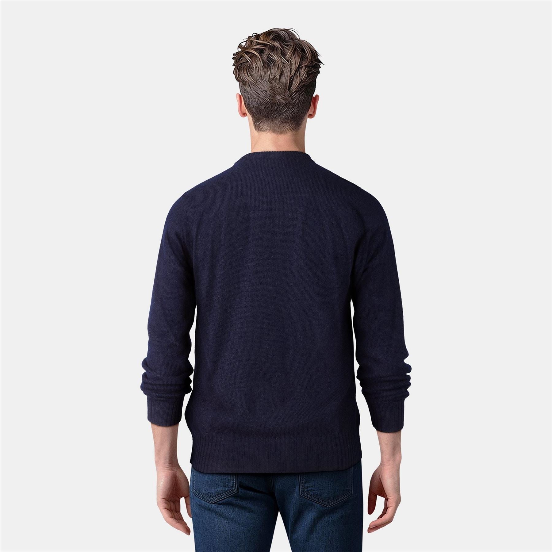 Lyle and Scott Crew Neck Regular Fit Long Sleeve Sweater
