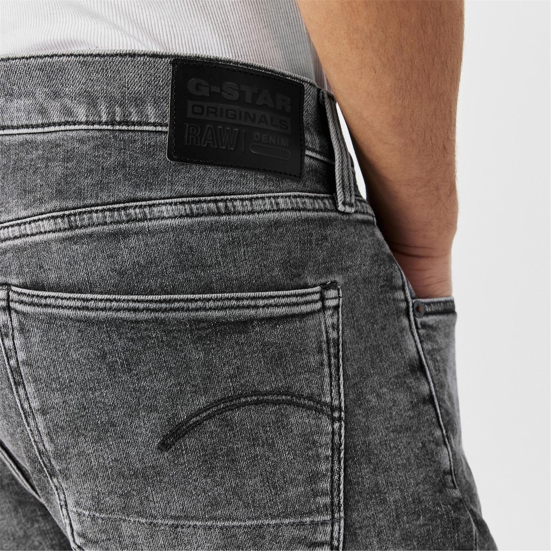 G Star Slim Denim Shorts