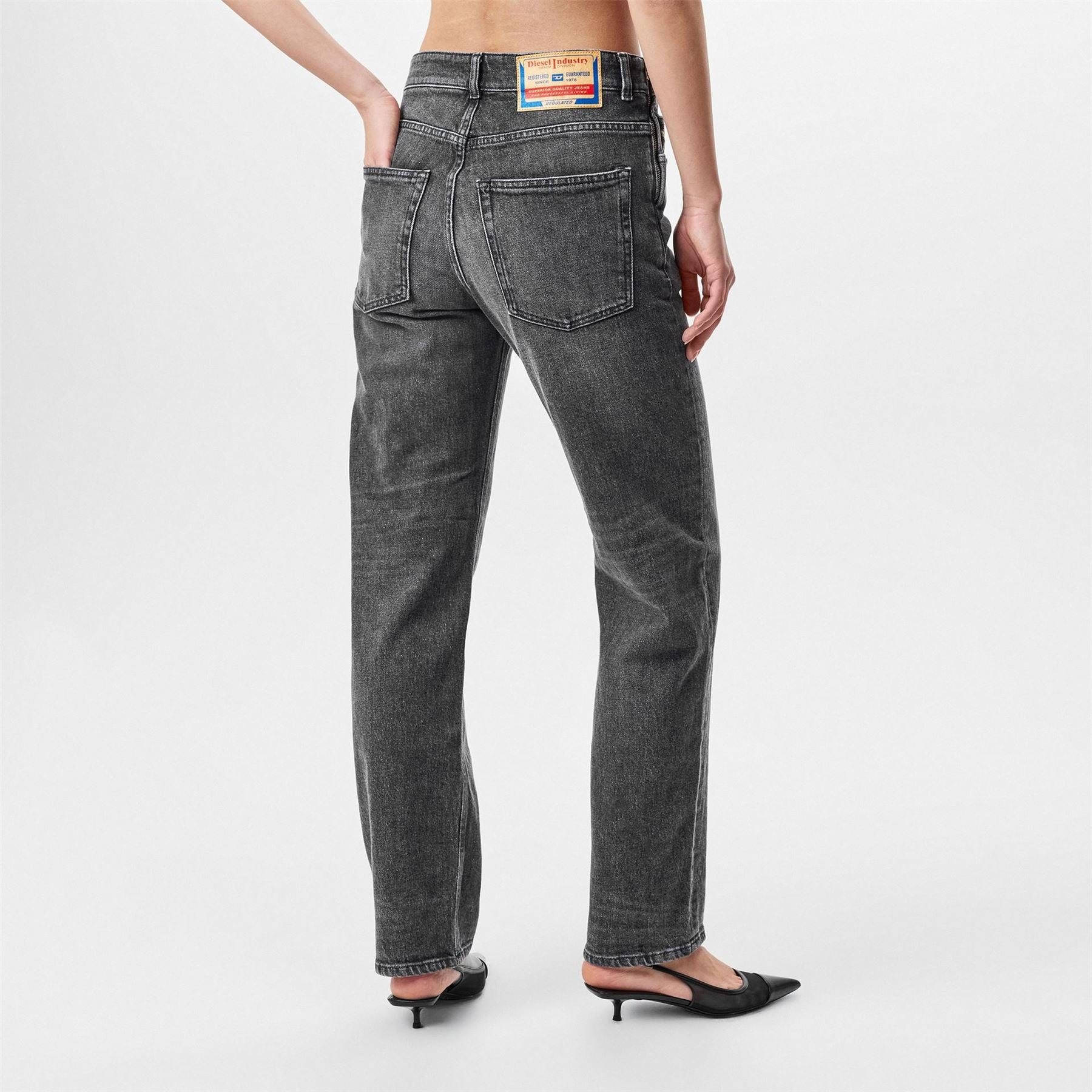 Diesel Straight Leg Jeans